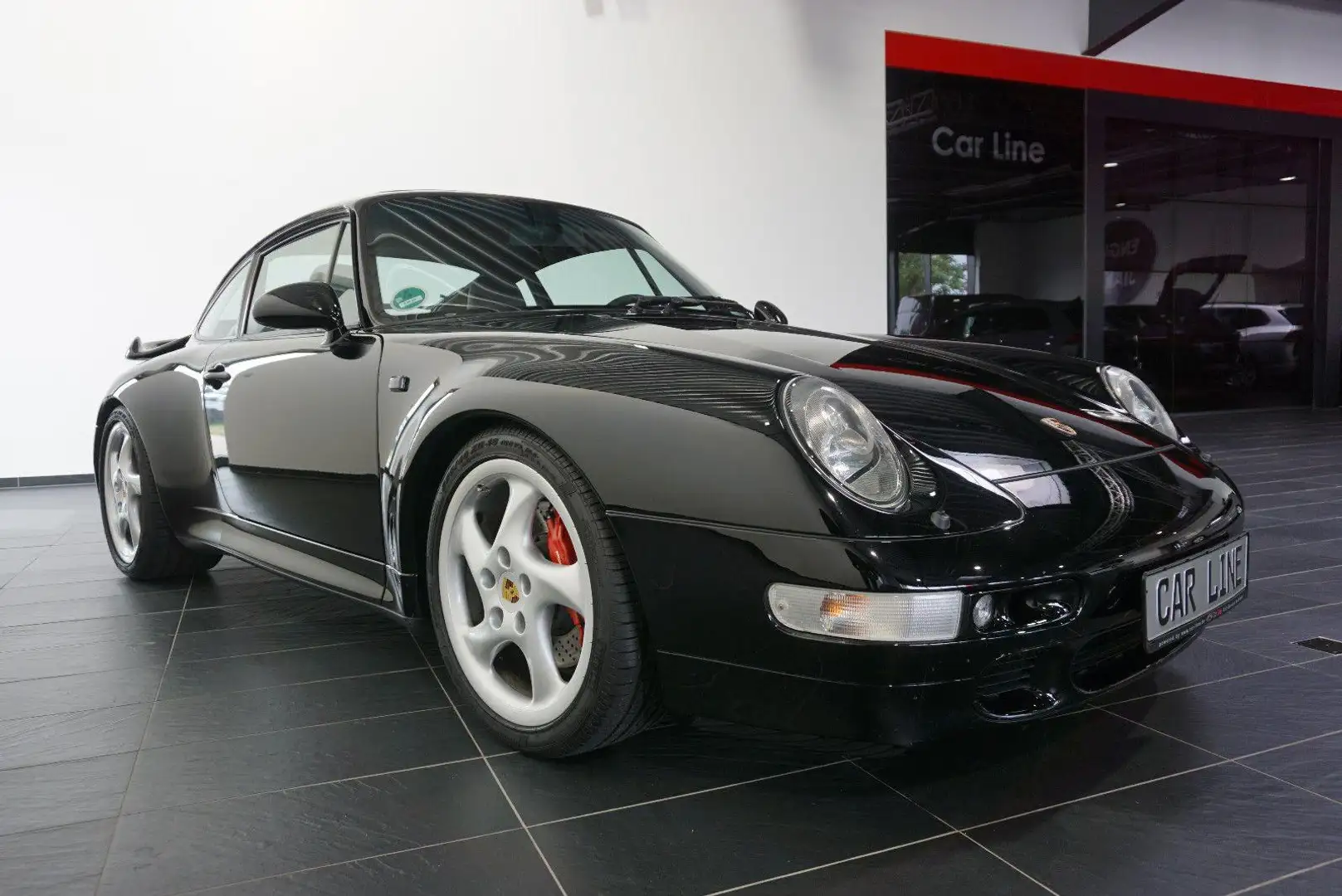 Porsche 993 Turbo (911) *2.Hand*Porsche Navigation*Klima Černá - 1