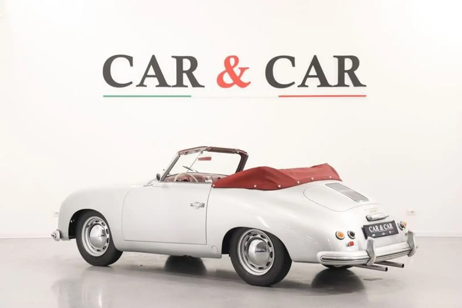 Porsche 356 Cabriolet 1500 Pre A Argintiu - 2