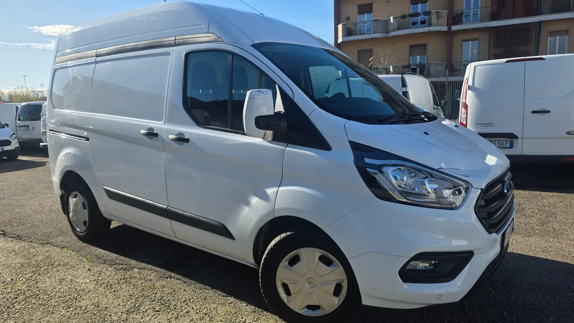 Ford Transit Custom 340 2.0 TDCi 130 aut. PC-TA Trend L1H2 E6dtemp Bianco - 1