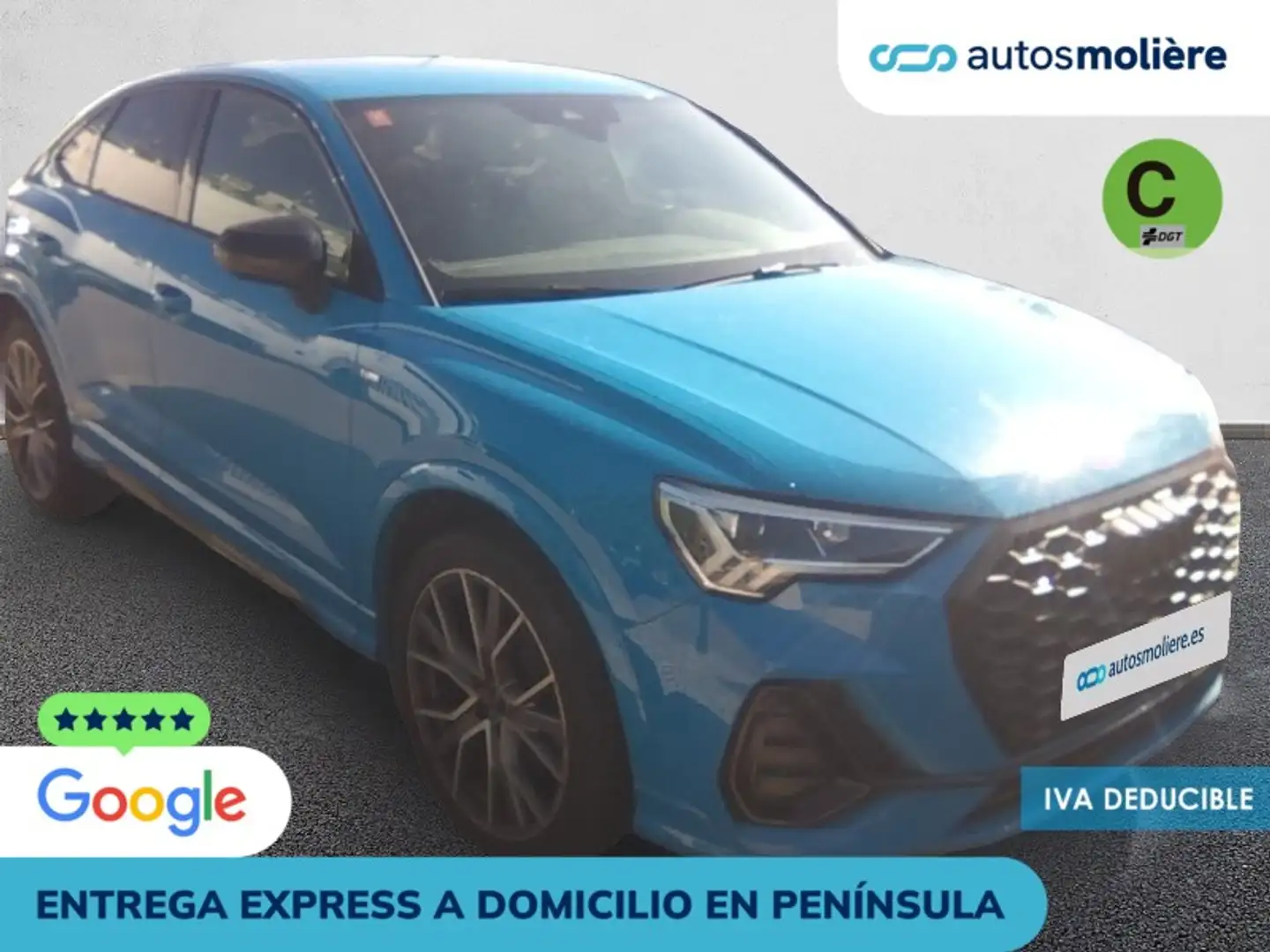 Audi Q3 35 TDI Black line S tronic 110kW Azul - 1