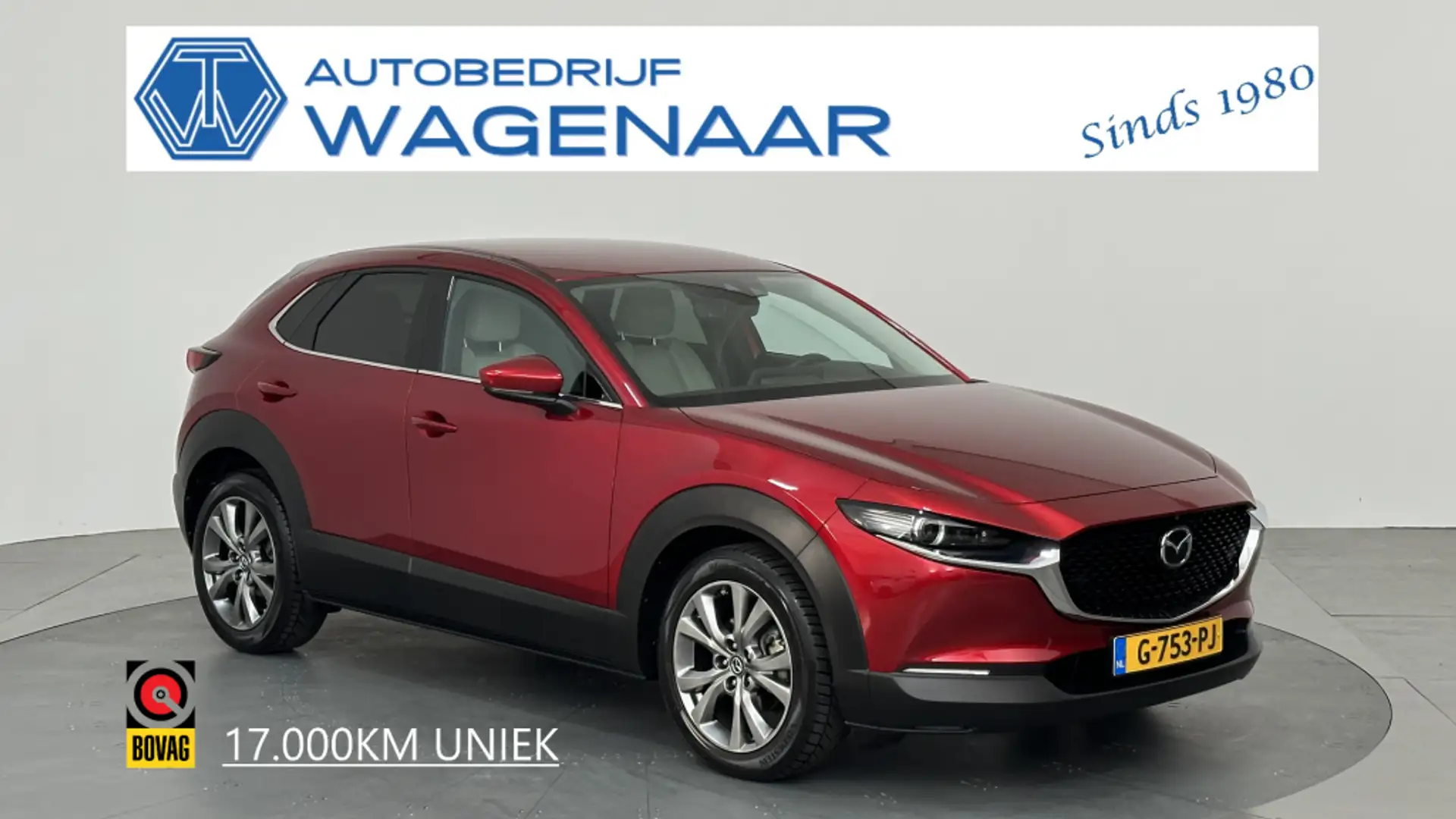Mazda CX-30 2.0 SA-X 132KW LUXURY LEDER 360 CAMERA Rouge - 1