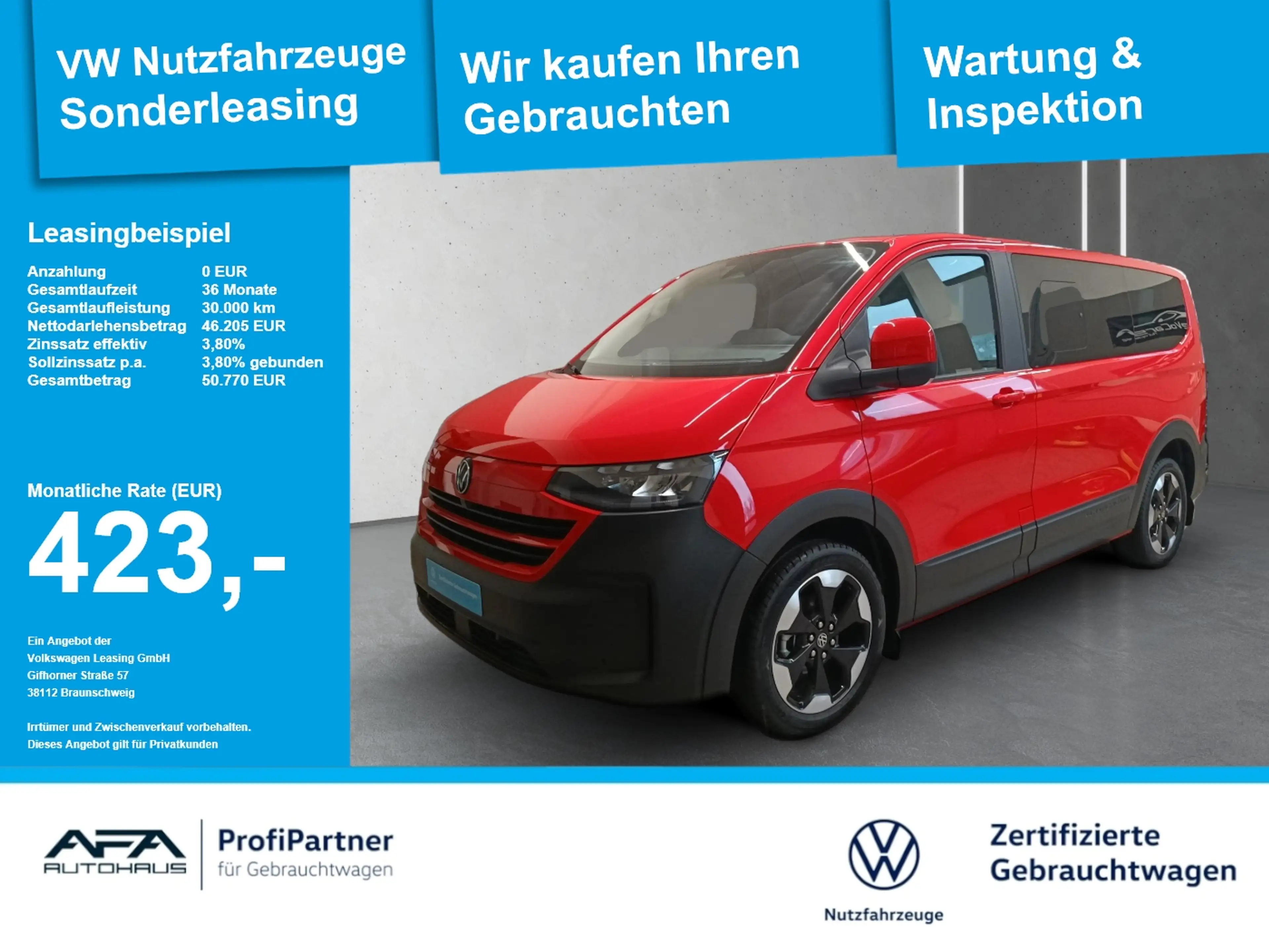 Volkswagen T7 Caravelle T7 e-Caravelle PanAmericana LED*AHK*Navi*RFK
