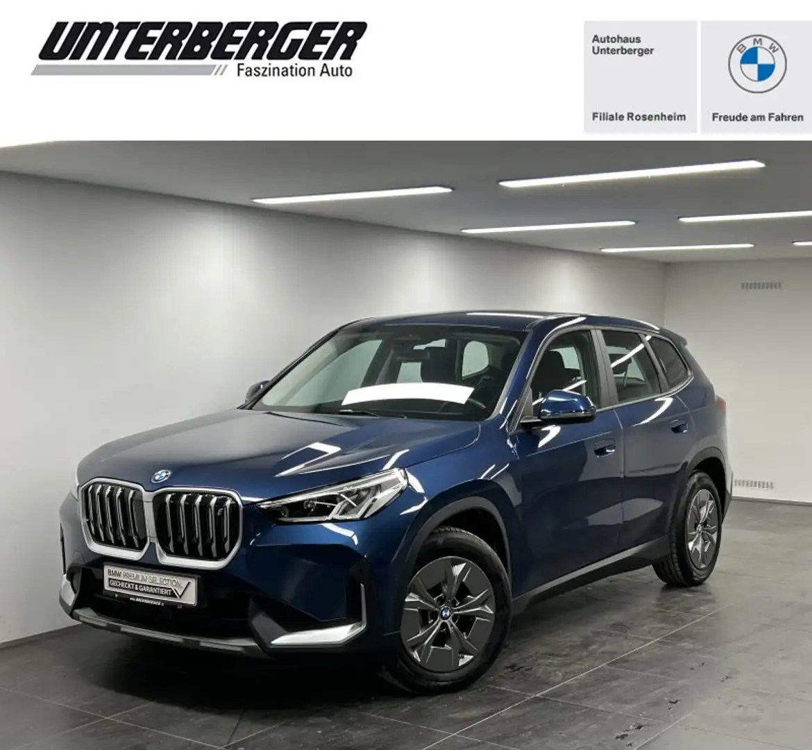 BMW iX1 xDrive30 Parkassistent LED DAB Shz Lhz Blau - 1