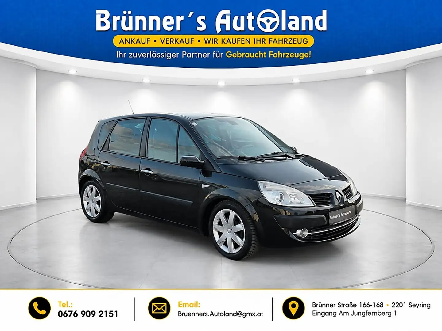 Renault Scenic Scénic II Privilège 2,0 dCi DPF Aut. Anhängervo... Schwarz - 2