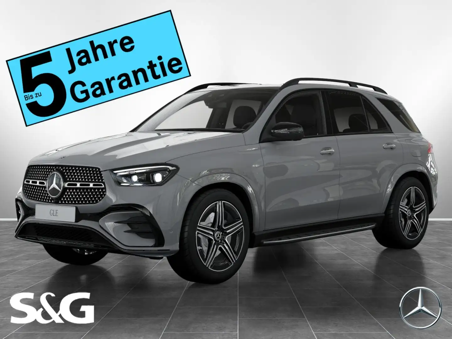 Mercedes-Benz GLE 350 de 4M AMG MBUX+360°+M-LED+Pano+AHK+Distr Grau - 1
