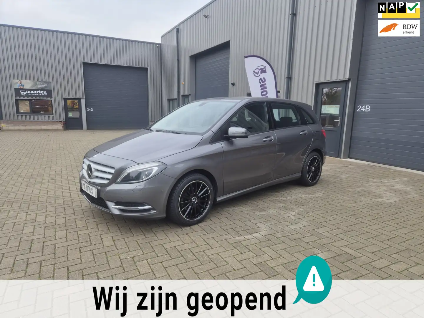 Mercedes-Benz B 180 Ambition TOP OCCASION 2e EIGENAAR DEALER ONDERHOUD Grau - 1