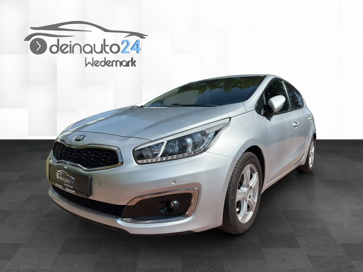 Kia Ceed Spirit Automatik + TÜV + Garantie Silber - 1