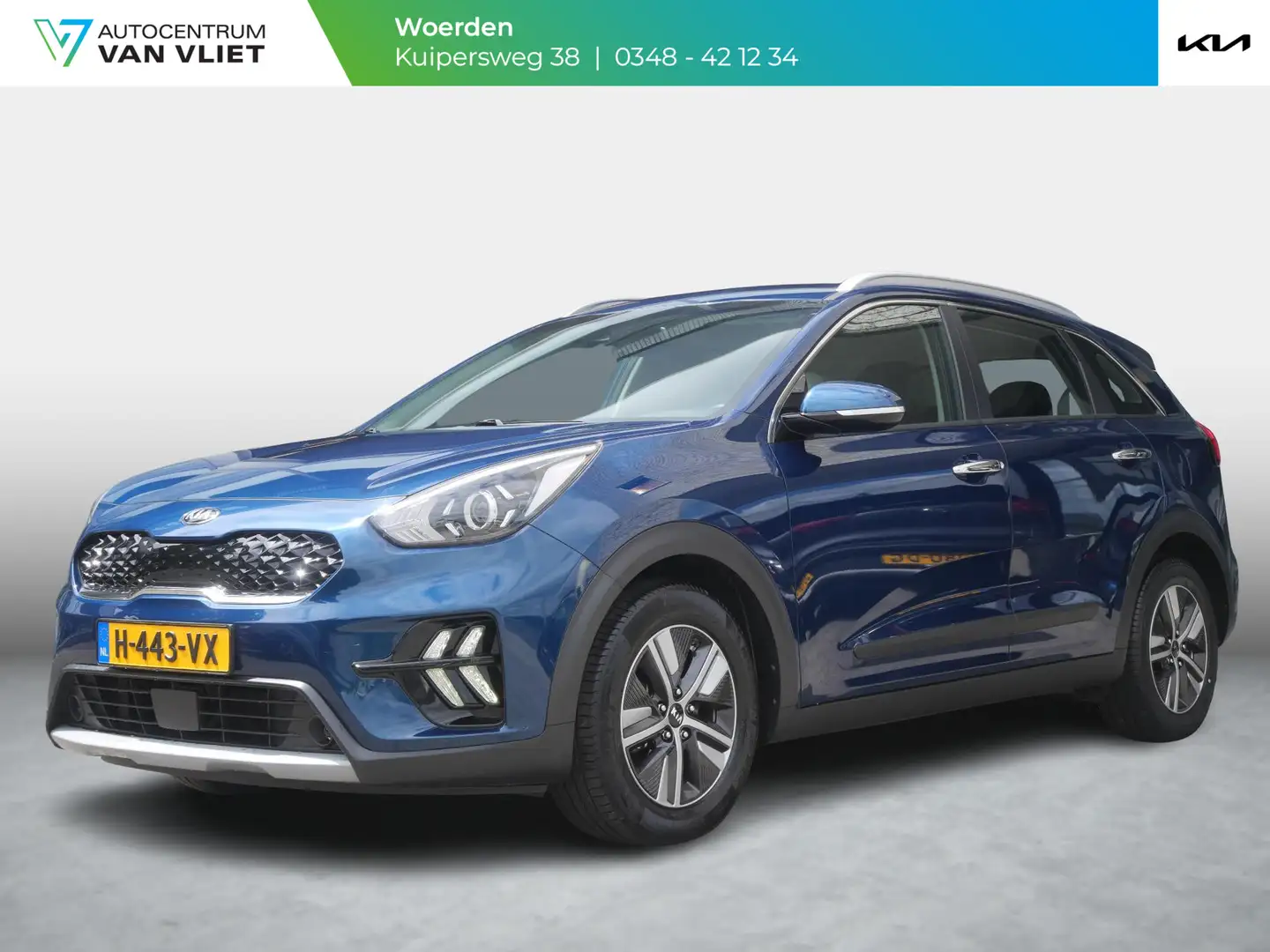 Kia Niro 1.6 GDi Hybrid DynamicLine | Cruise | Camera | Cli Blauw - 1