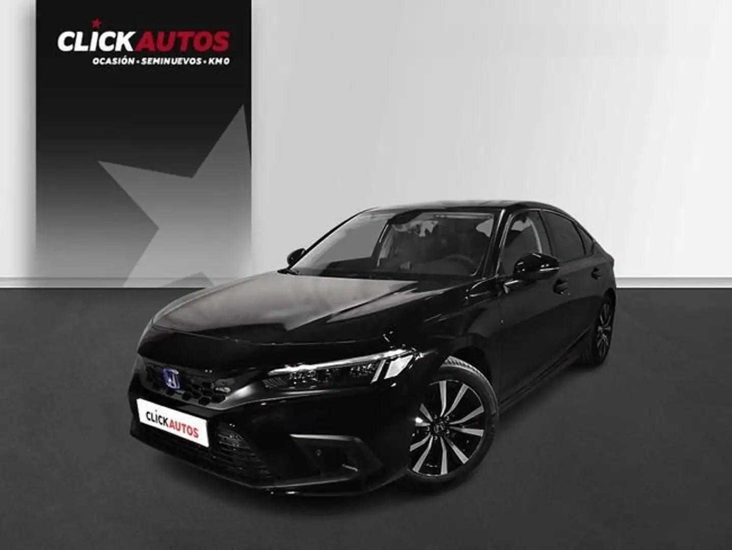 Honda Civic 2.0 I-MMD 184CV Elegance CVT Hybrid Negro - 1