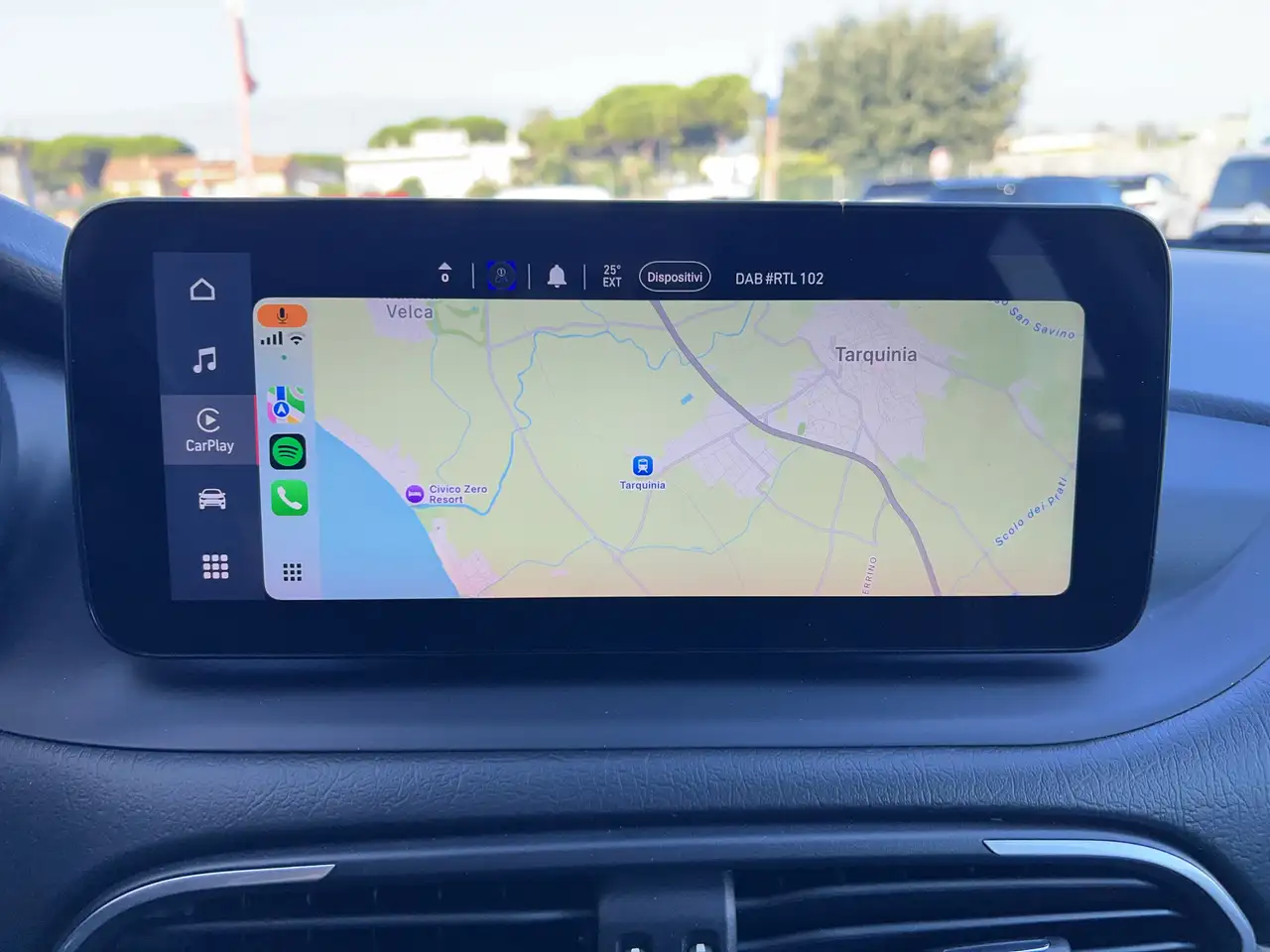 Fiat Tipo Cross 1.6 Multijet 130cv Pari al nuovo-Rcamera-Display 10.25, миниатюра 13