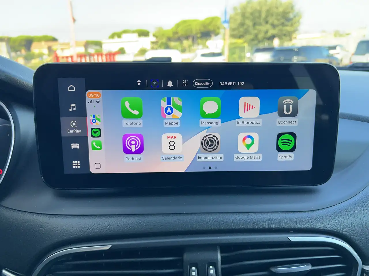 Fiat Tipo Cross 1.6 Multijet 130cv Pari al nuovo-Rcamera-Display 10.25, миниатюра 12