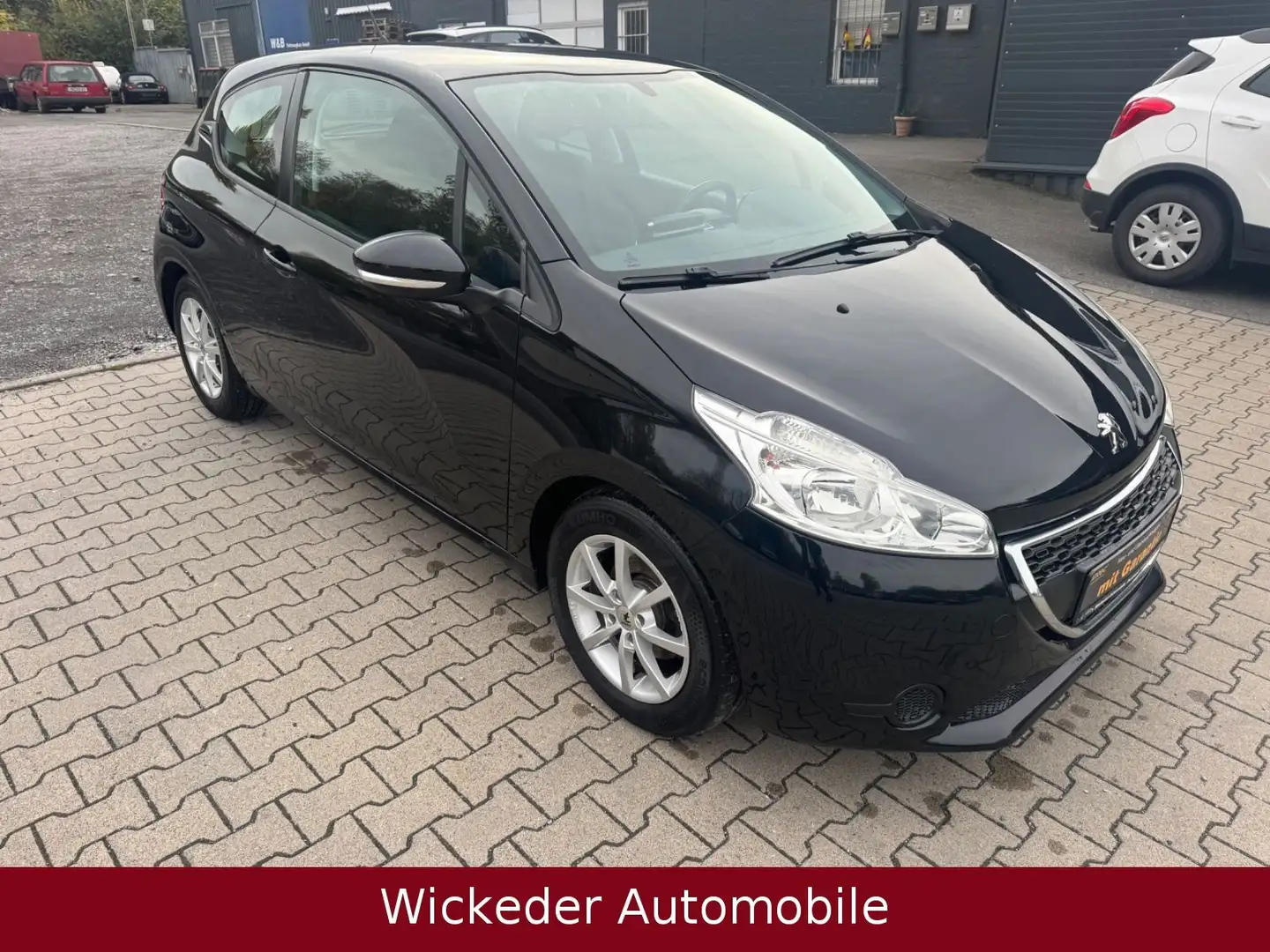 Peugeot 208 Active/Klima/Tüv Neu/Alu/Top Pflege Noir - 1