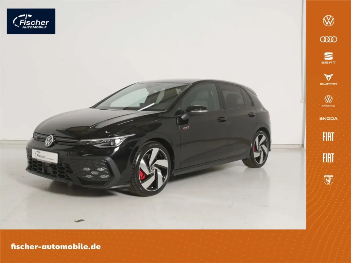 Volkswagen Golf GTI 2.0 TSI Black Style DSG AHK/LED/NAV/HUD Schwarz - 1
