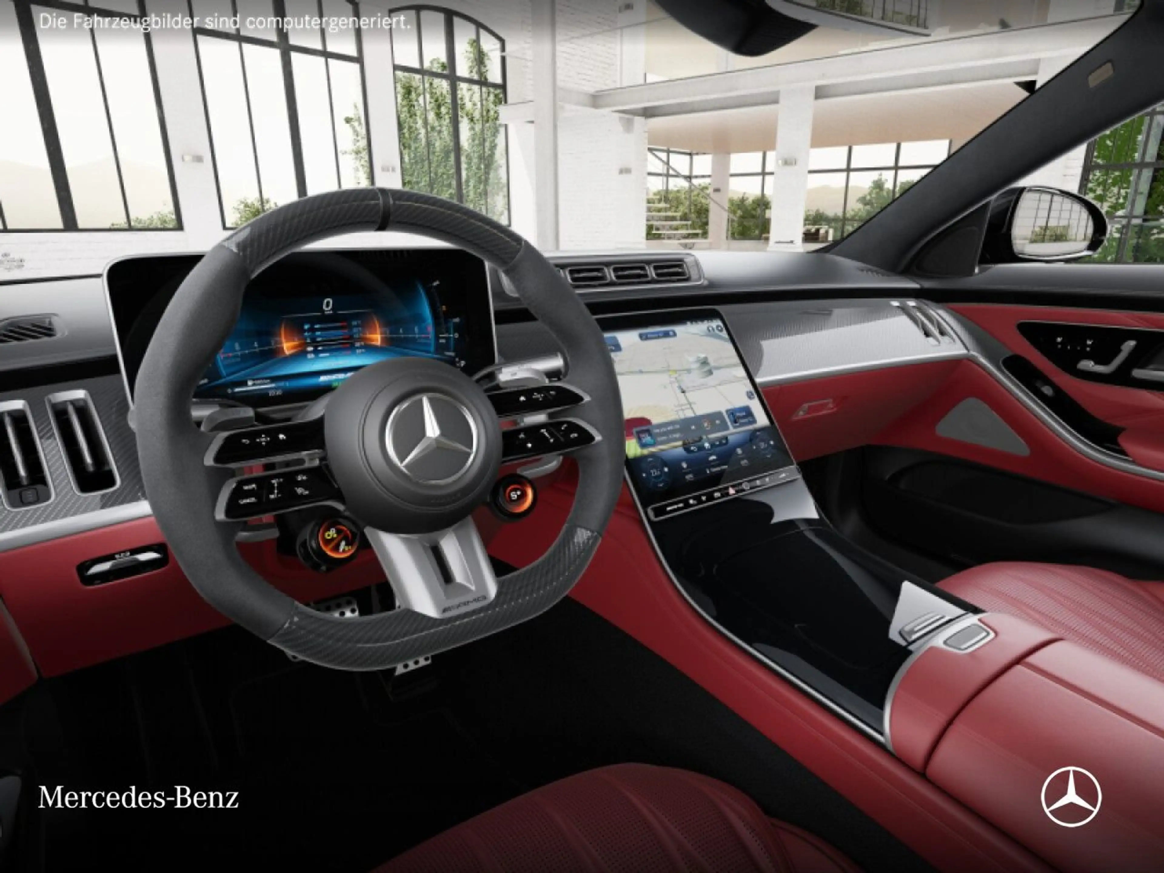 Mercedes-Benz S 63 AMG S 63 E Lang PANO+360+DIGITAL-L+BURMESTER3D+FAHRASS — photo 10
