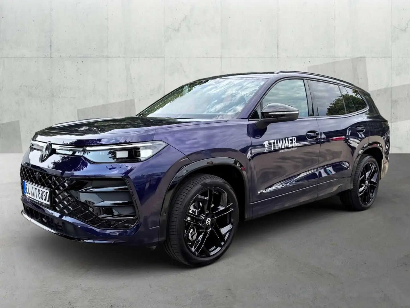 Volkswagen Tayron R-Line 7-Sitzer 2,0 TDI *MATRIX*PANORAMA*AHK*LAUN Violett - 2