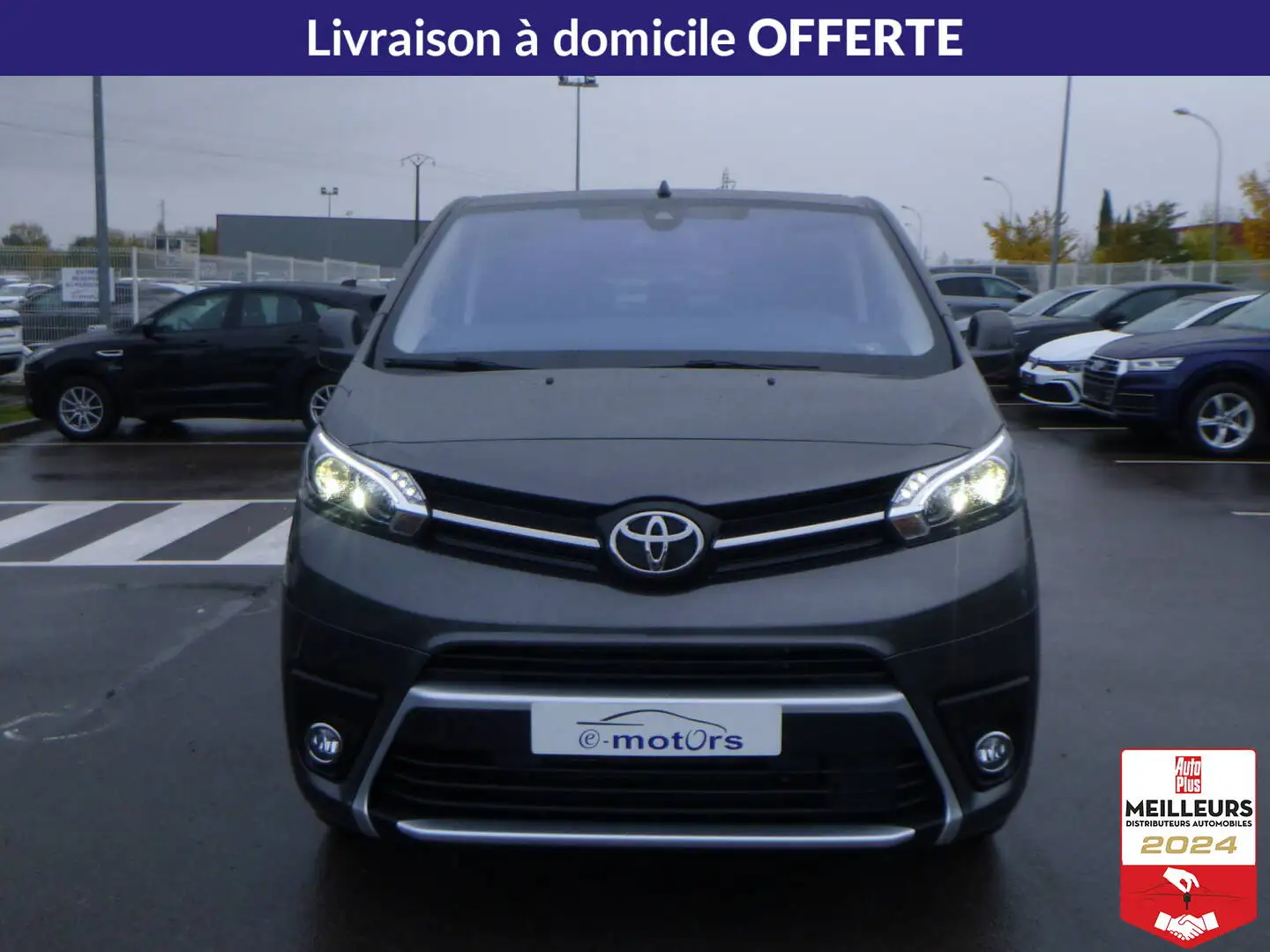 Toyota Proace Long Lounge 180 D-4D BVA8 Gris - 2
