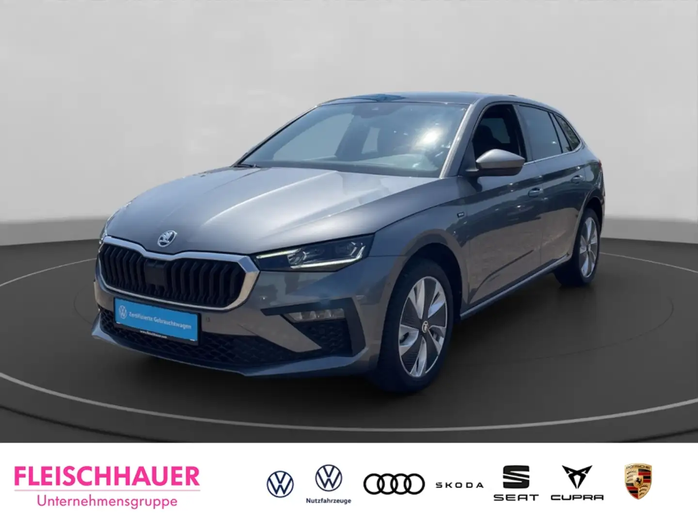 Skoda Scala Drive TSI DSG MatrixLED RFK SHZ DAB SmartLink ACC Gris - 1