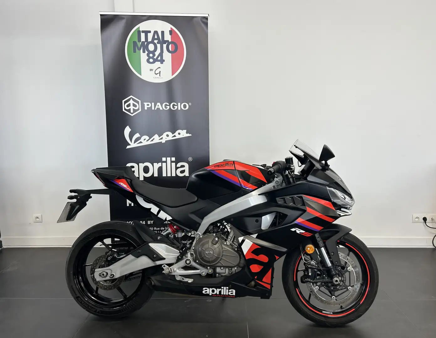 Aprilia RS 457 Zwart - 2
