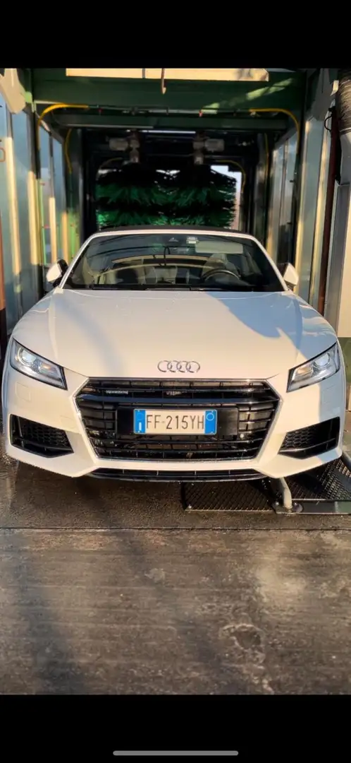 Audi TT Roadster 2.0 TFSI Quattro S Tronic S Line Bianco - 1