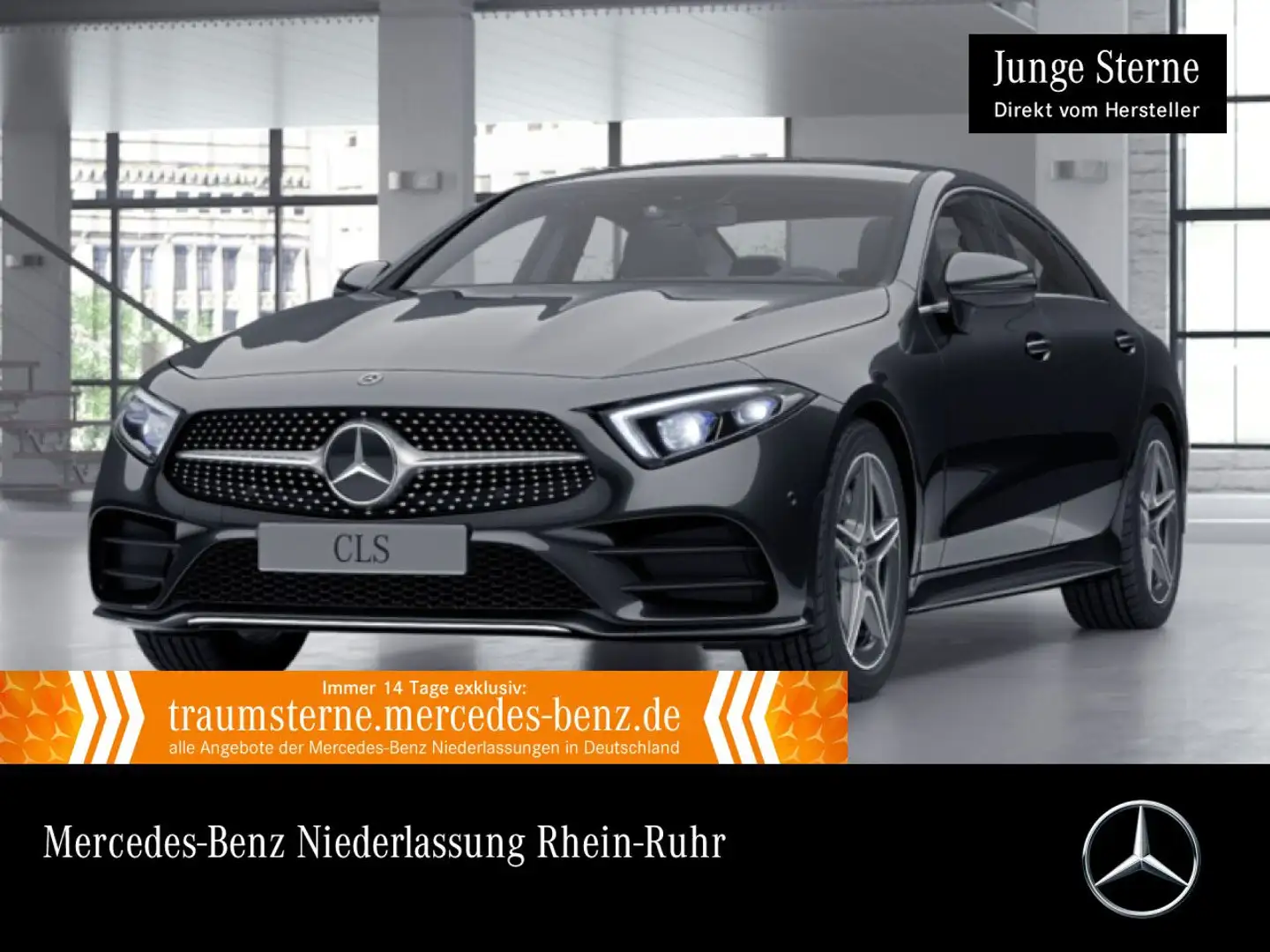 Mercedes-Benz CLS 450 Cp. 4M AMG Fahrass WideScreen Multibeam 9G Czarny - 1