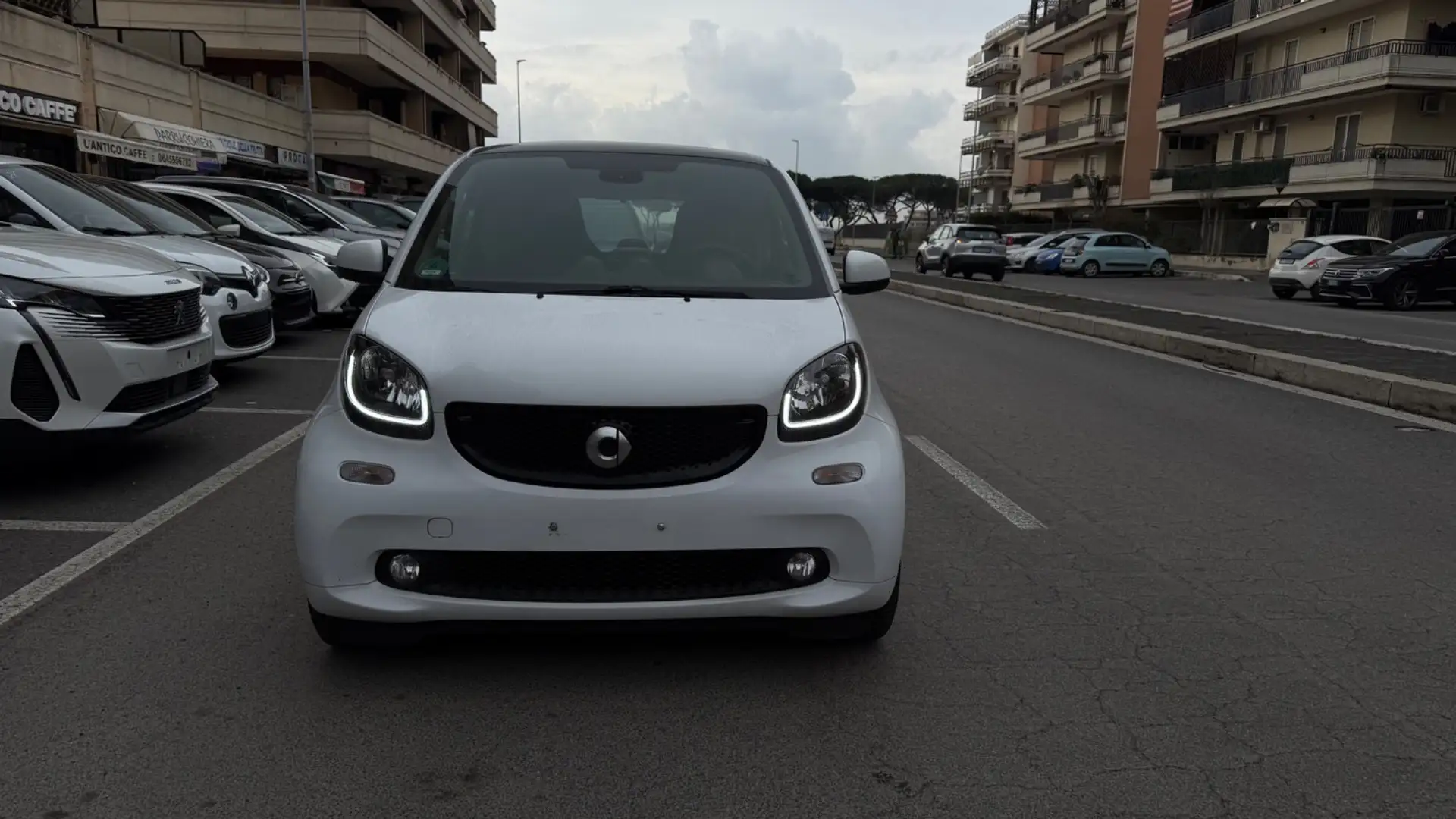 smart forTwo 90 0.9 Turbo Passion LED PANORAMA CERCHI 15 PDC SE Bianco - 1