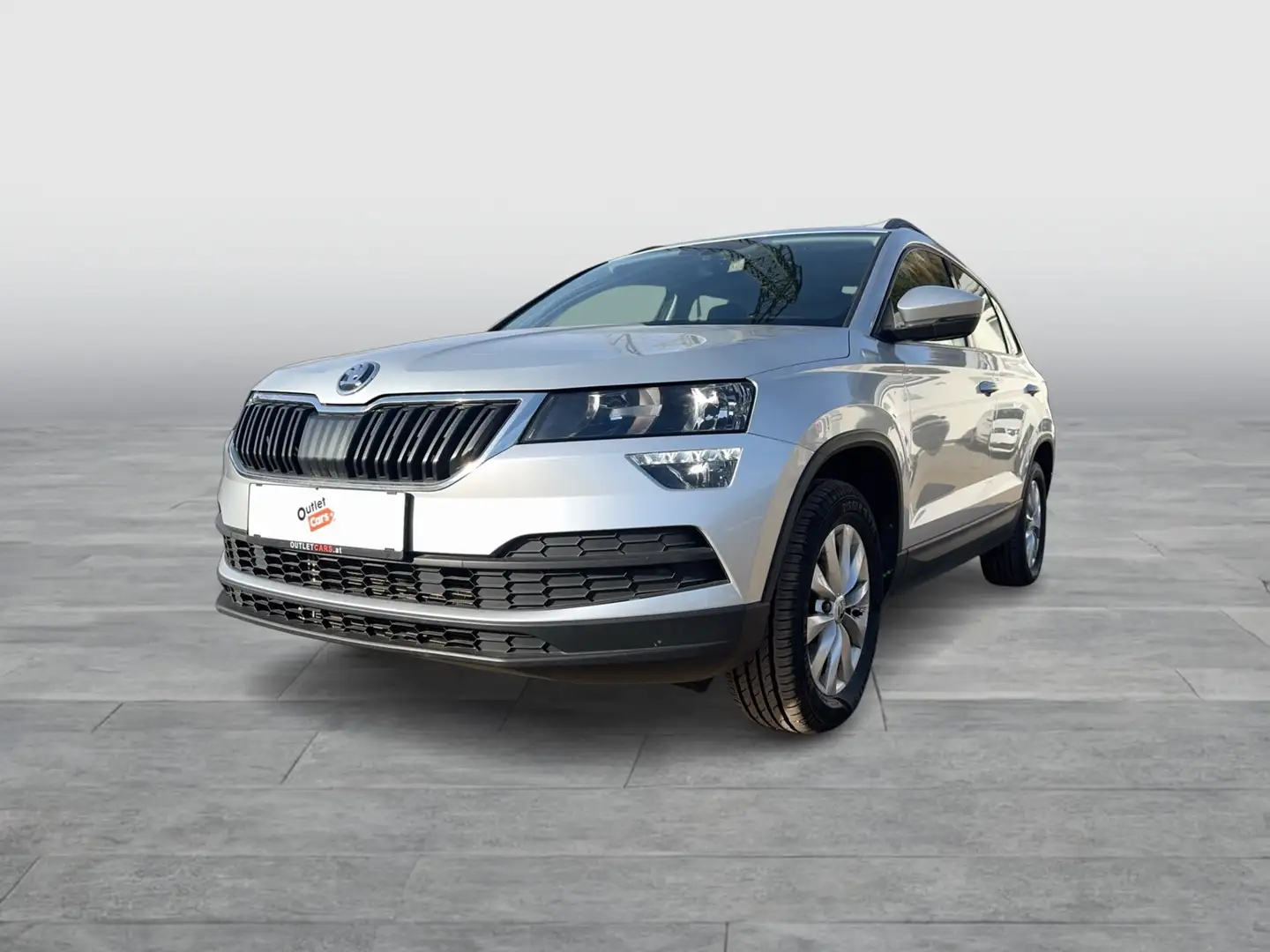 Skoda Karoq 2.0 TDI Ambition SC AHK+DynLicht+KeyLess Silber - 2