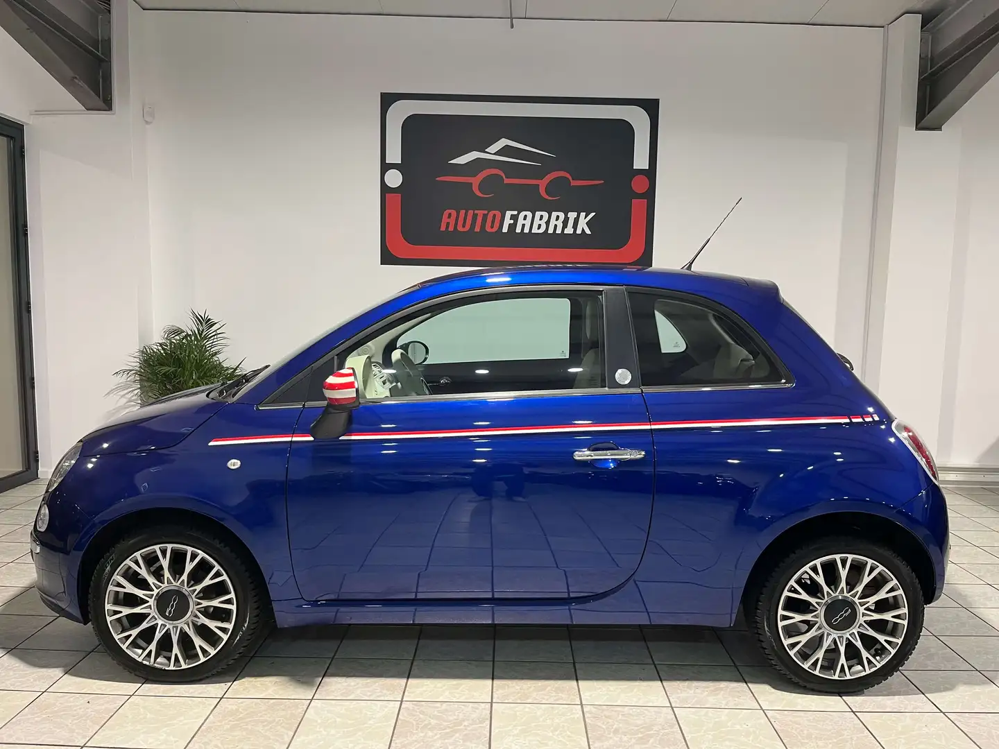 Fiat 500 America 25/500 Bleu - 2