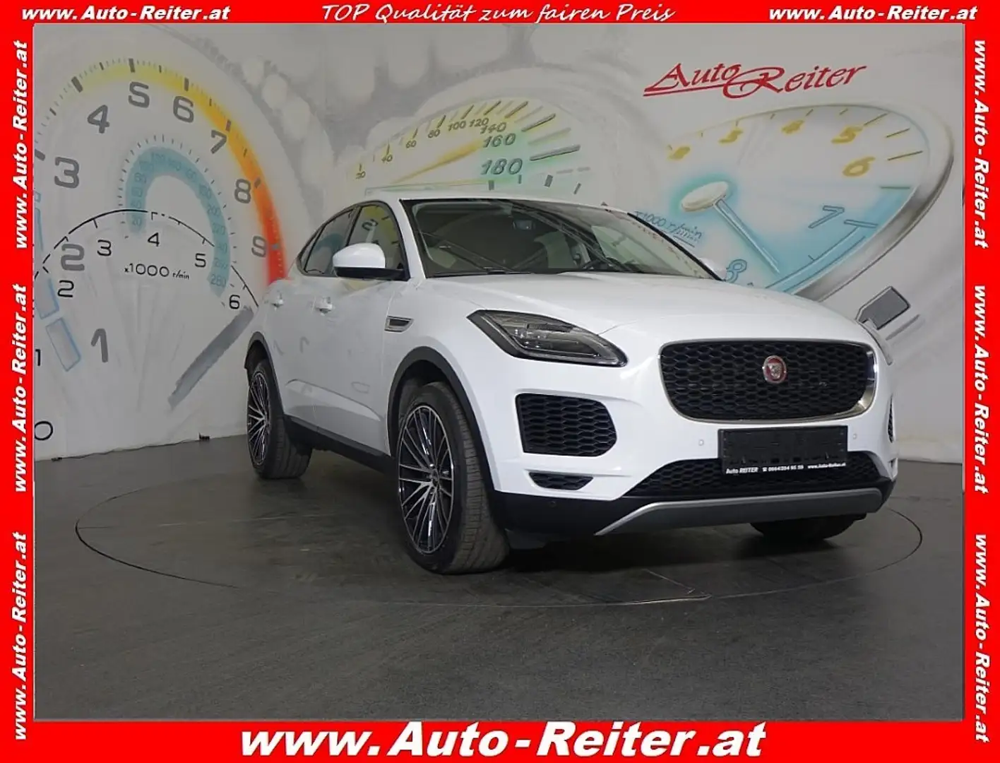 Jaguar E-Pace 2.0DI4 D150 S AWD Aut. *LED, NAVI, SITZHEIZUNG* Weiß - 1