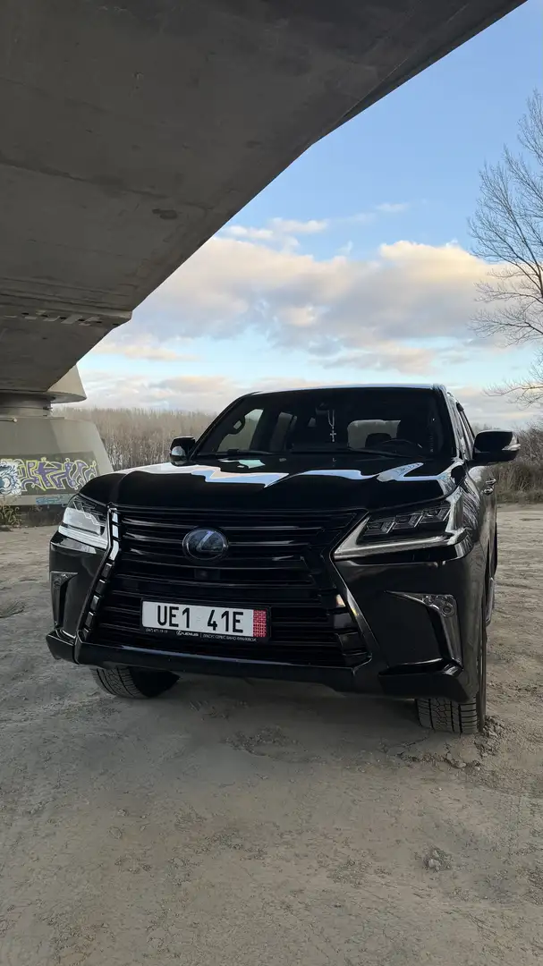 Lexus LX 450d Noir - 1