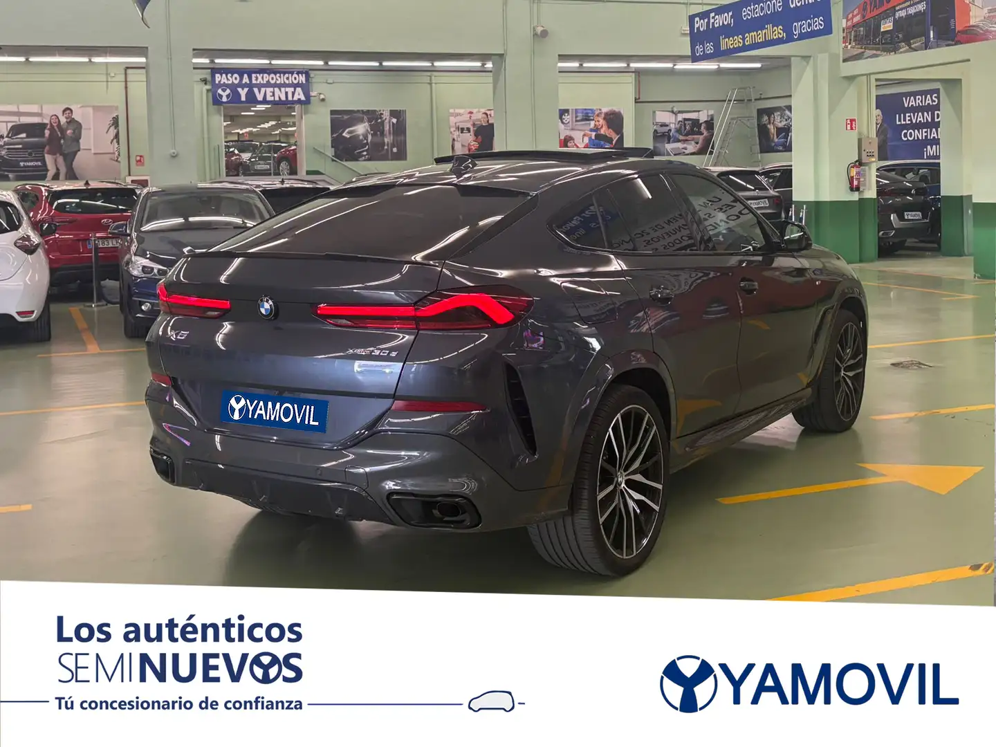 BMW X6 xDrive 30dA Gris - 2