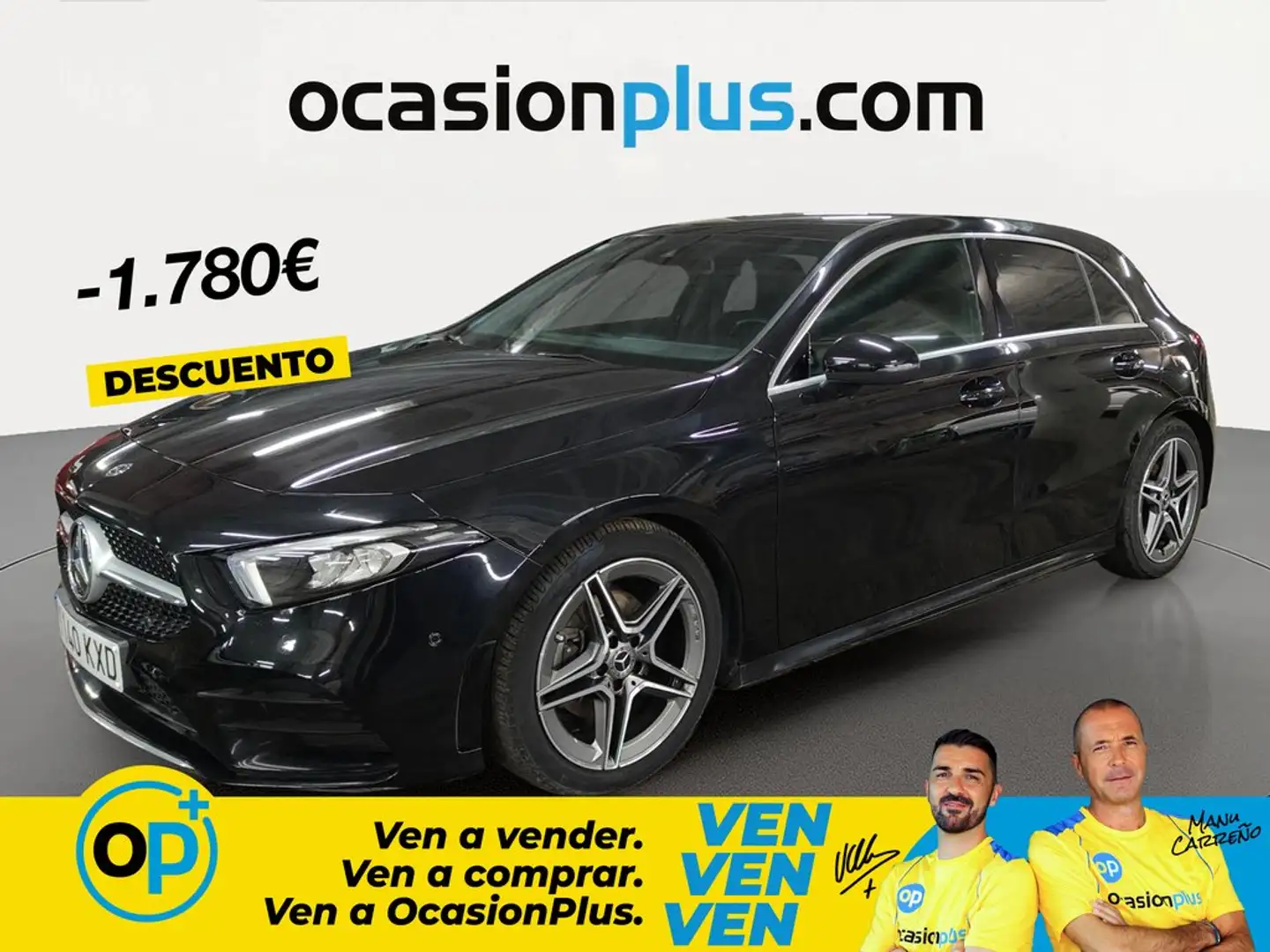 Mercedes-Benz A 180 180d 7G-DCT Negro - 1