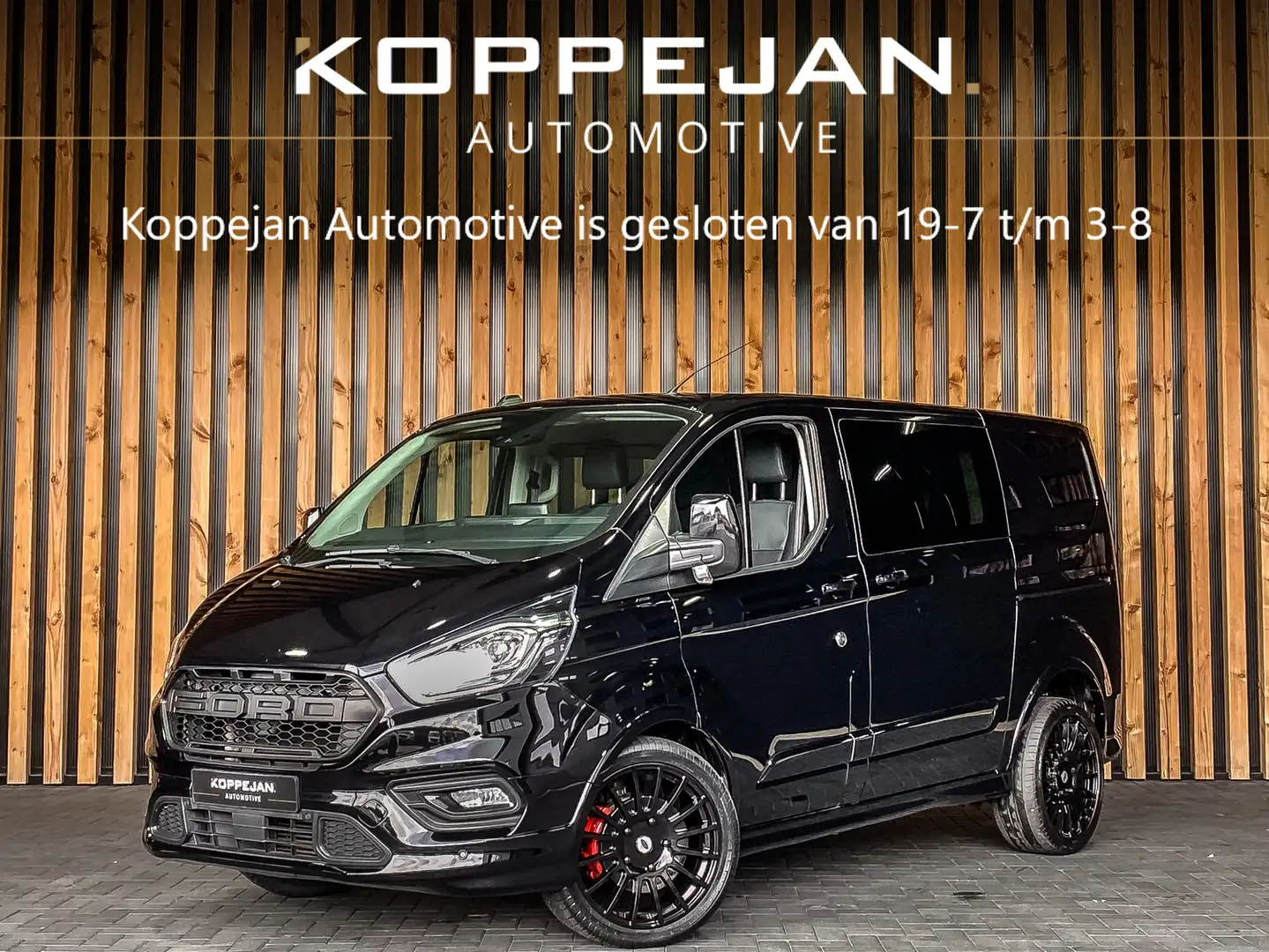 Ford Transit Custom 2.0 TDCI 185PK Automaat Sport Dubbele Cabine | 2X Noir - 1