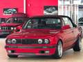 BMW 325 i E30 CABRiO *LEDER*SPORTSiTZE*16"BORBET* Rouge - thumbnail 1