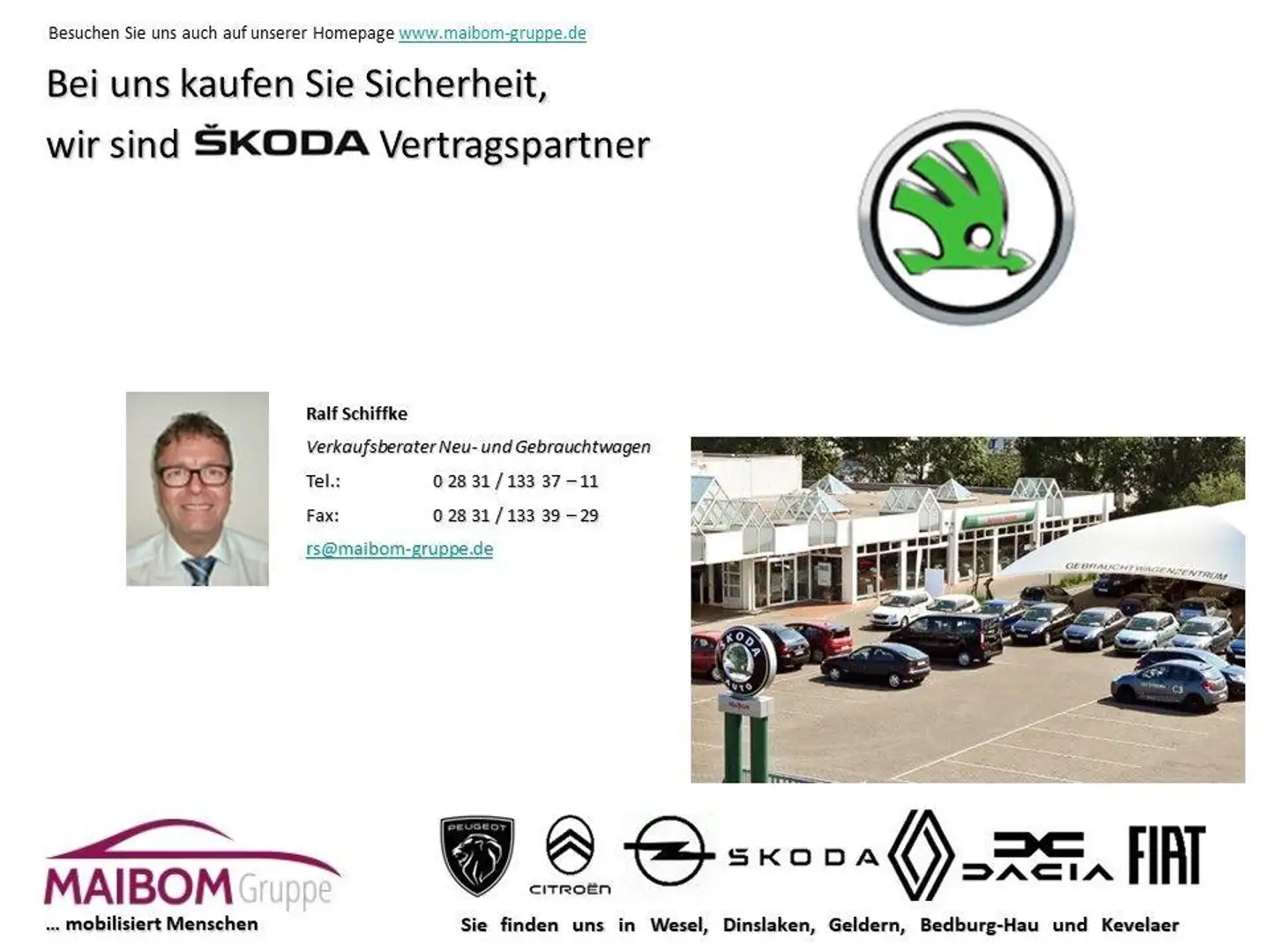 Skoda Octavia Combi 2.0TDI Style,DSG, Standort Geldern Schwarz - 2