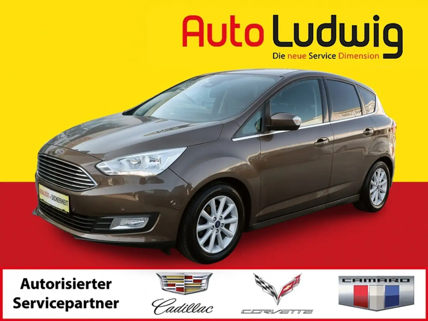 Ford C-Max C-MAX Titanium 1,5 TDCi *NAVI*PARK-ASSIST*AHK*S... Braun - 1