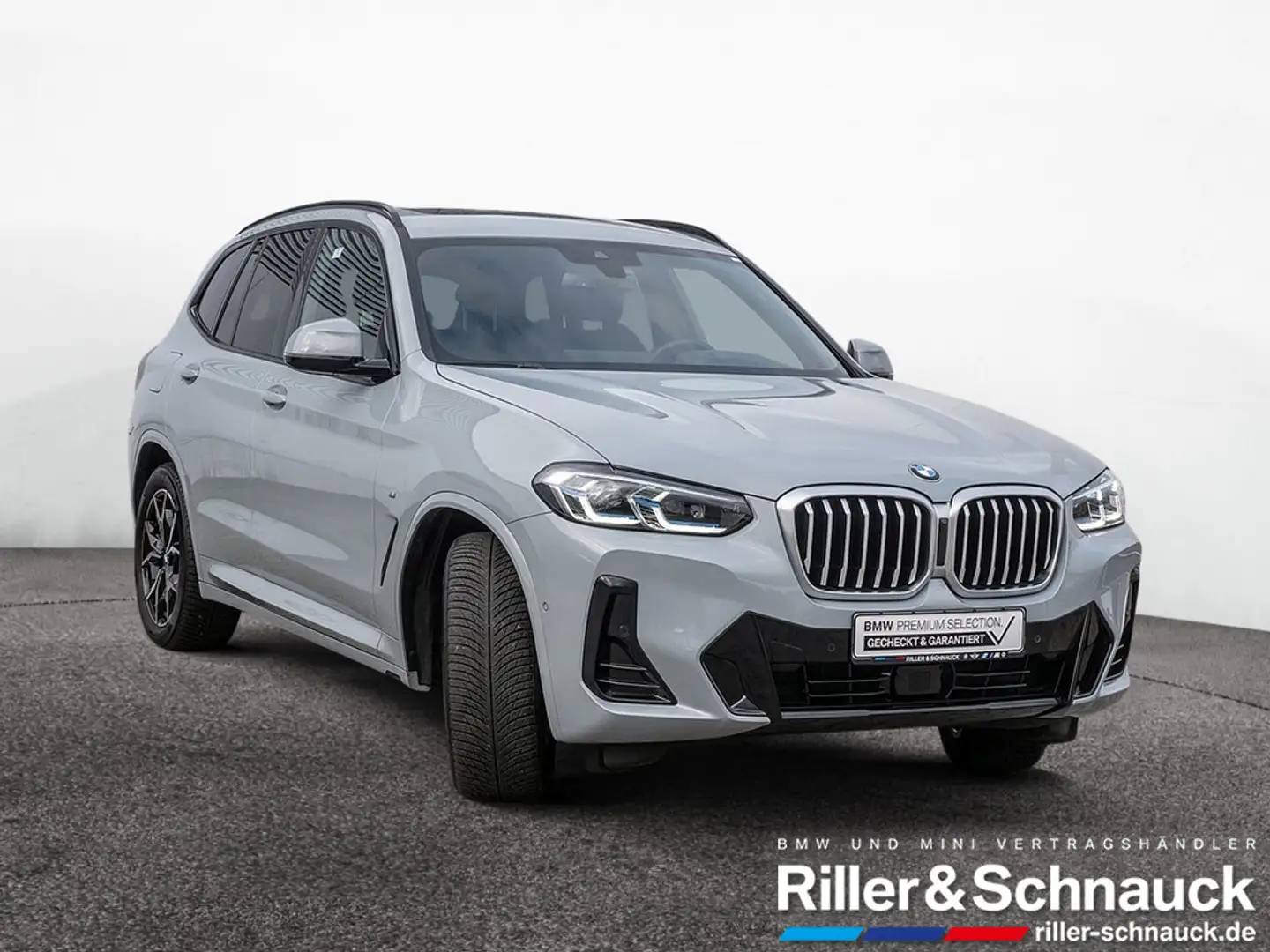 BMW X3 xDrive 20d M-Sport LASER+AHK+PANO+HUD+ACC Grau - 2