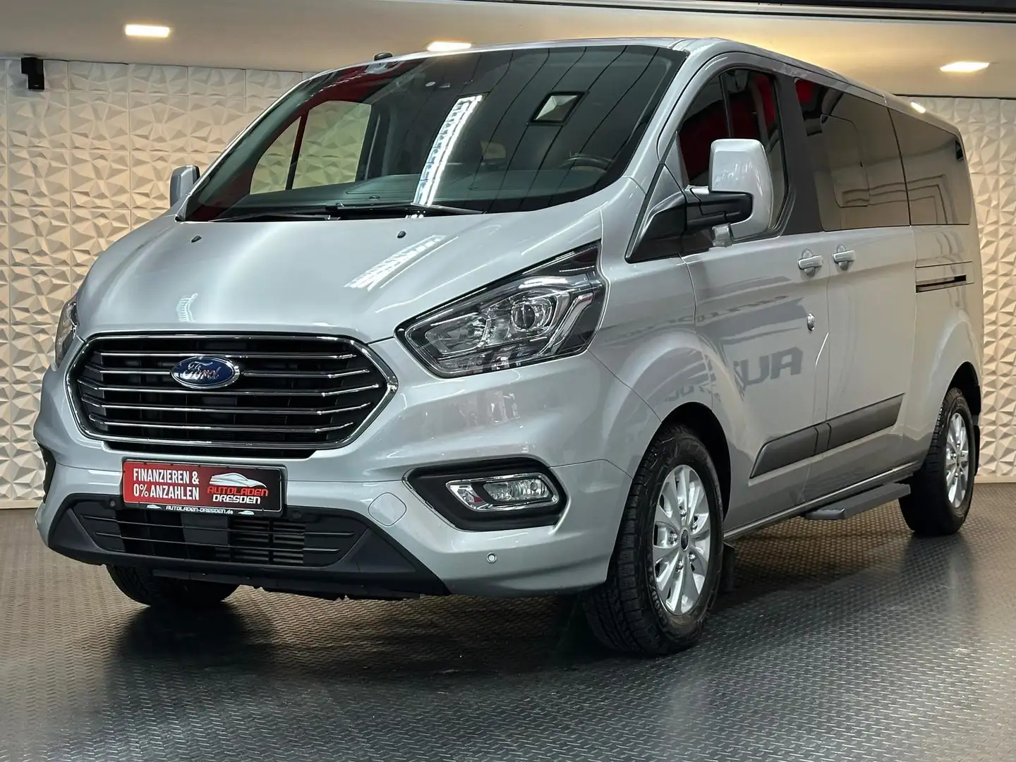Ford Tourneo Custom 2.0TDCi LED#CAM#SHZ#TEMPO#NAVI Plateado - 2