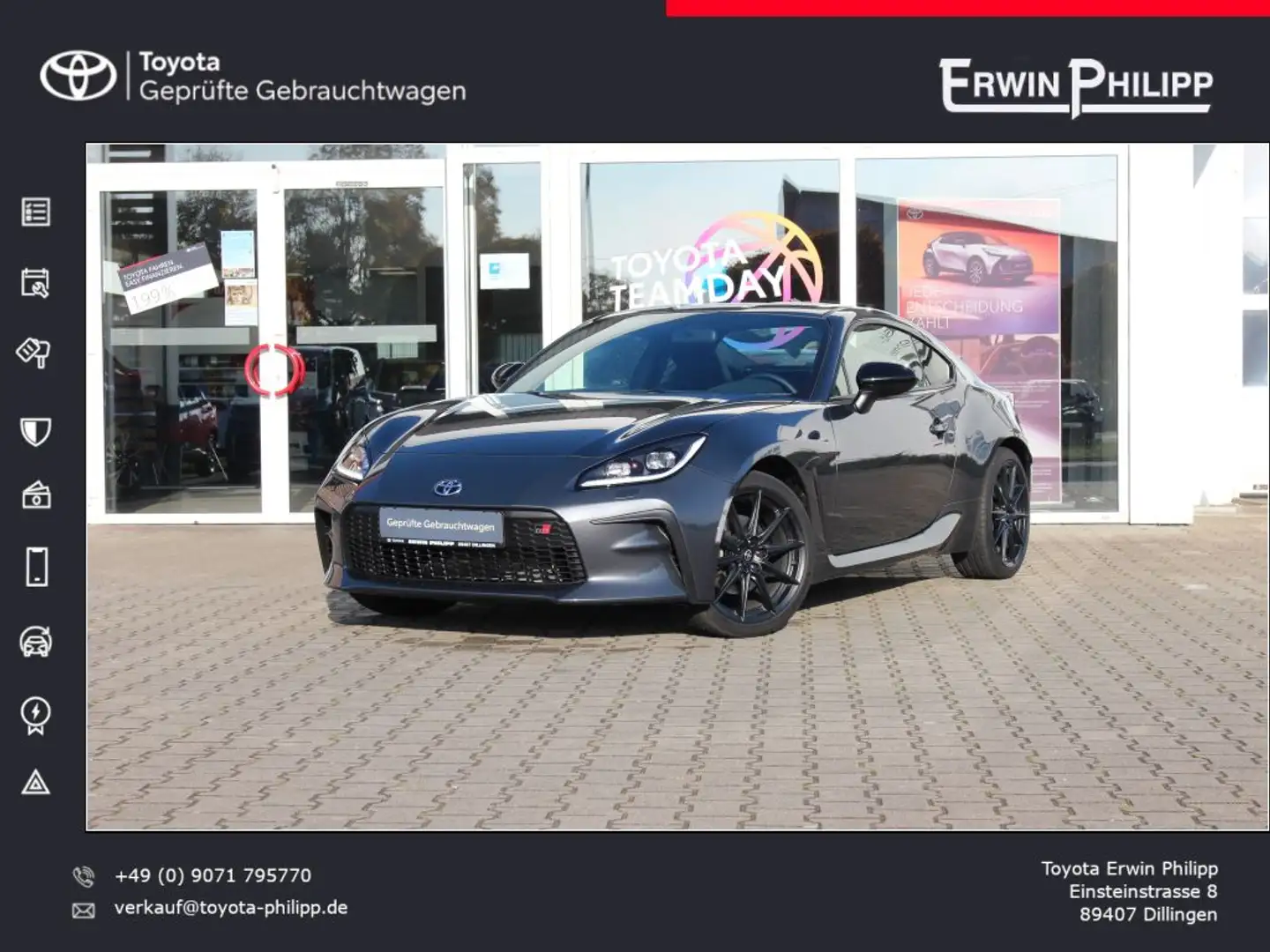 Toyota GR86 *Apple Carplay*Android Auto*LED-Licht* Gris - 1