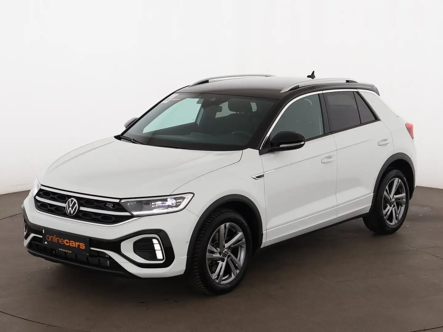 Volkswagen T-Roc 2.0 TDI R-Line Aut LED AHK RADAR NAVI R-CAM Weiß - 2