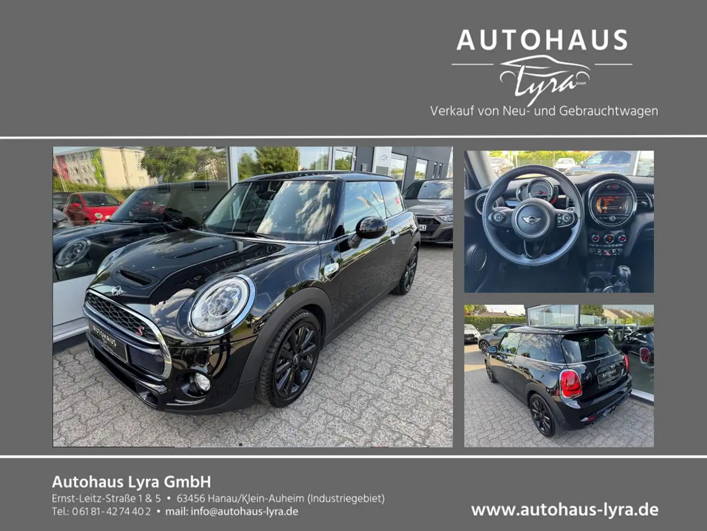 MINI Cooper S *LED*BT*SHZ*PDC* Noir - 1