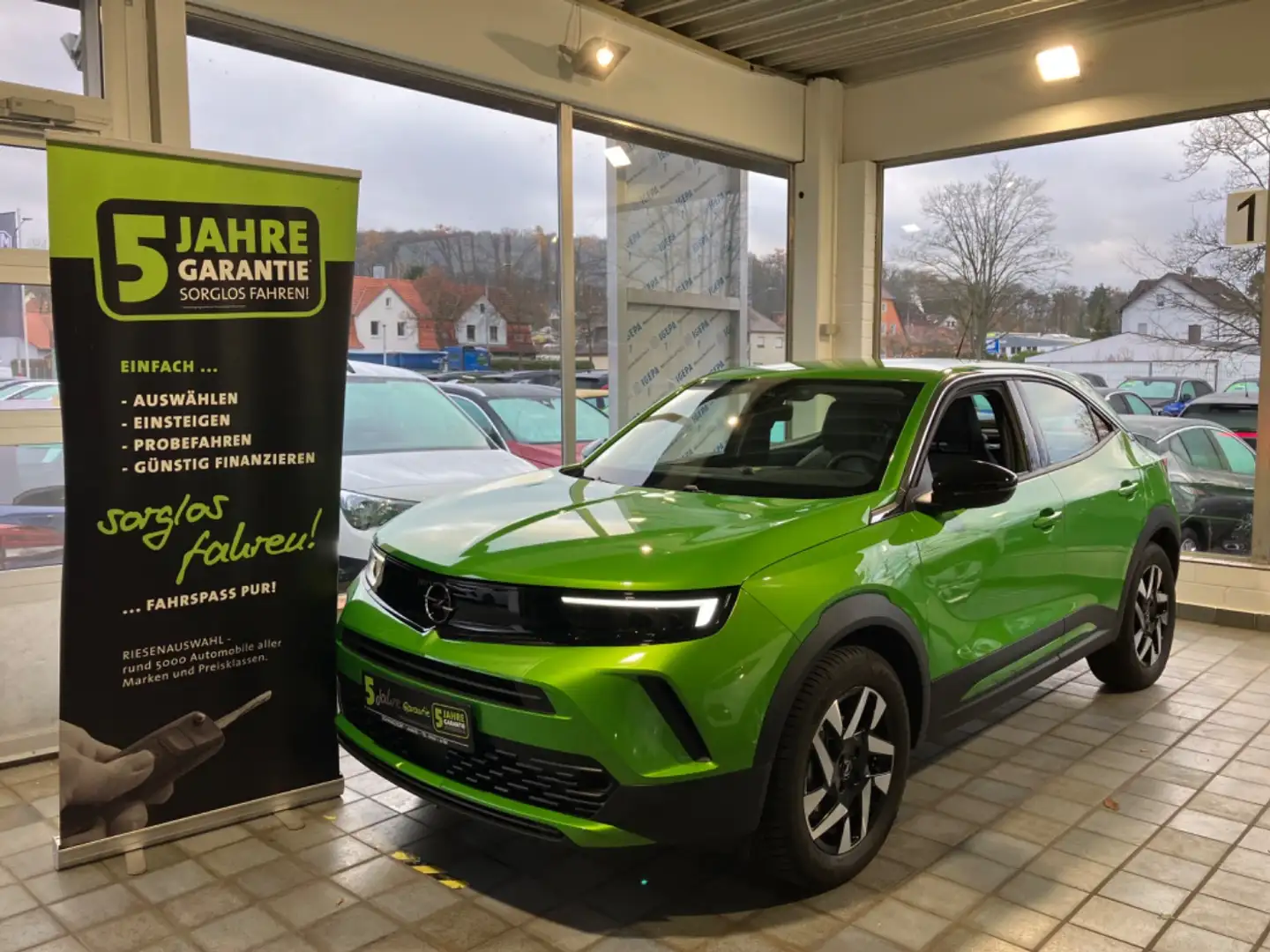 Opel Mokka 1.2T LED+Sitzheizung,Klima,Lenkradheizung Grün - 2