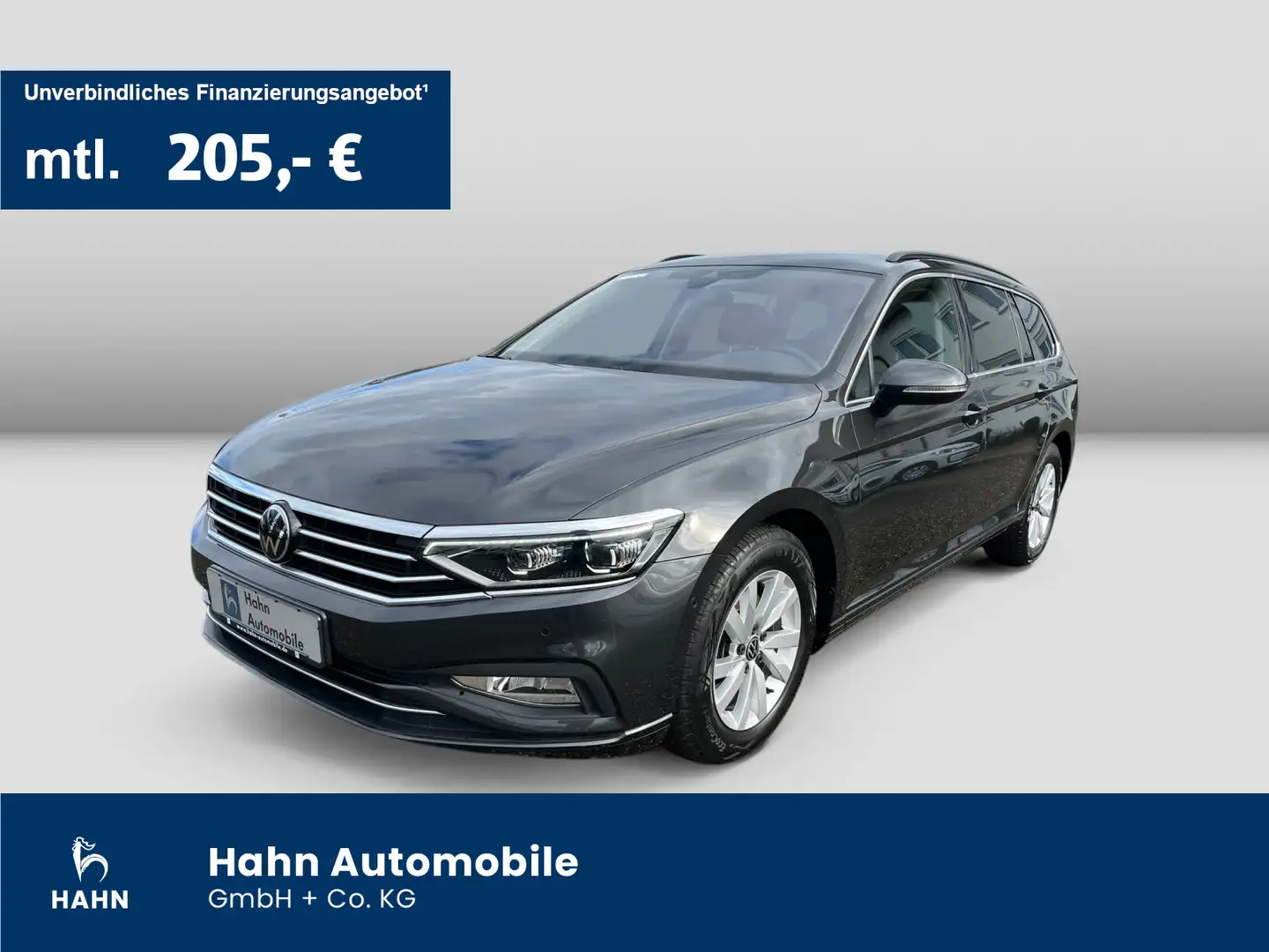 Volkswagen Passat Variant 2.0TDI DSG Business AHK CAM LED Grau - 1