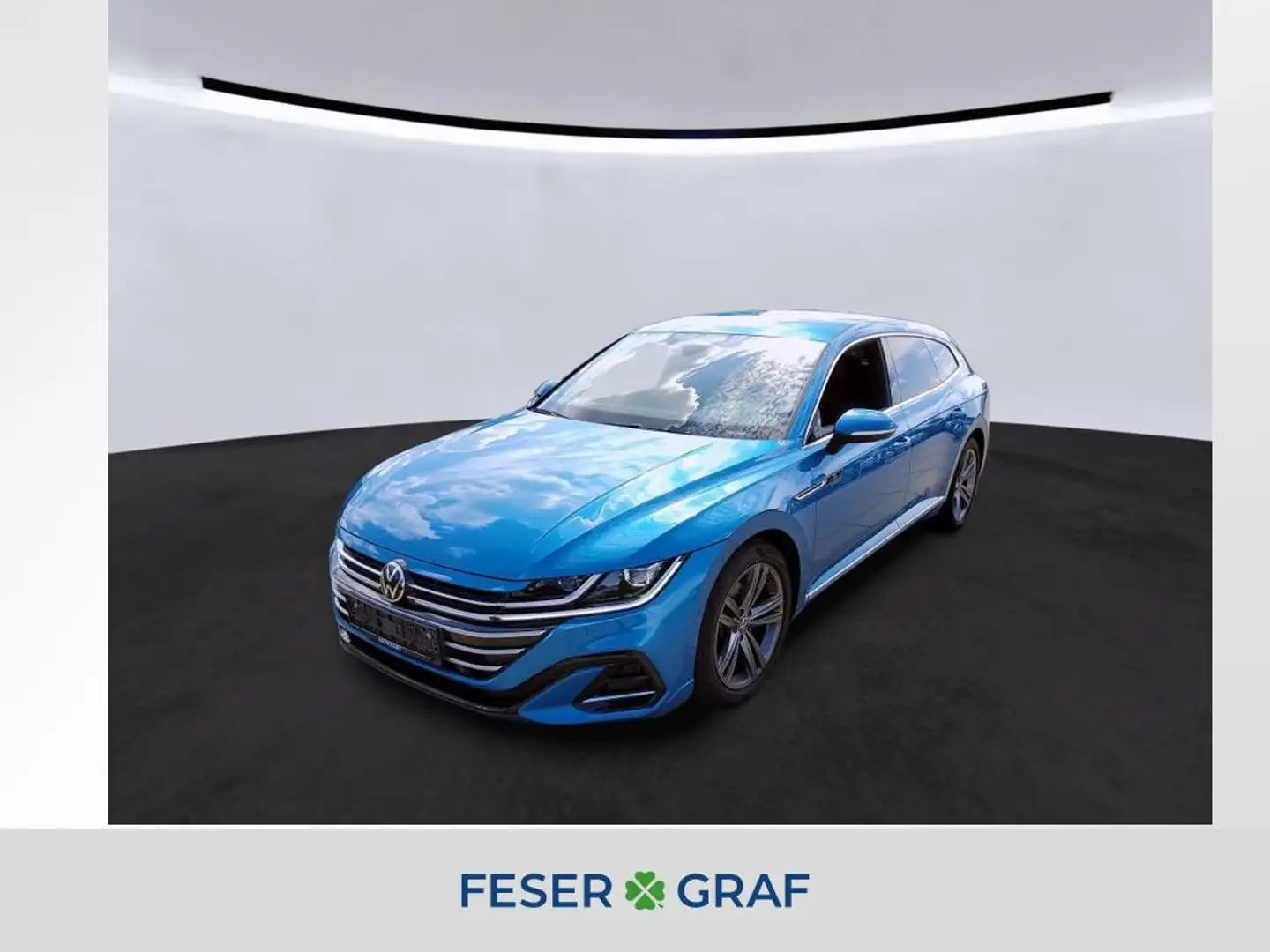 Volkswagen Arteon Shooting Brake 2.0 TDI DSG R-Line AHK*MatrixLED*Ar Blauw - 1