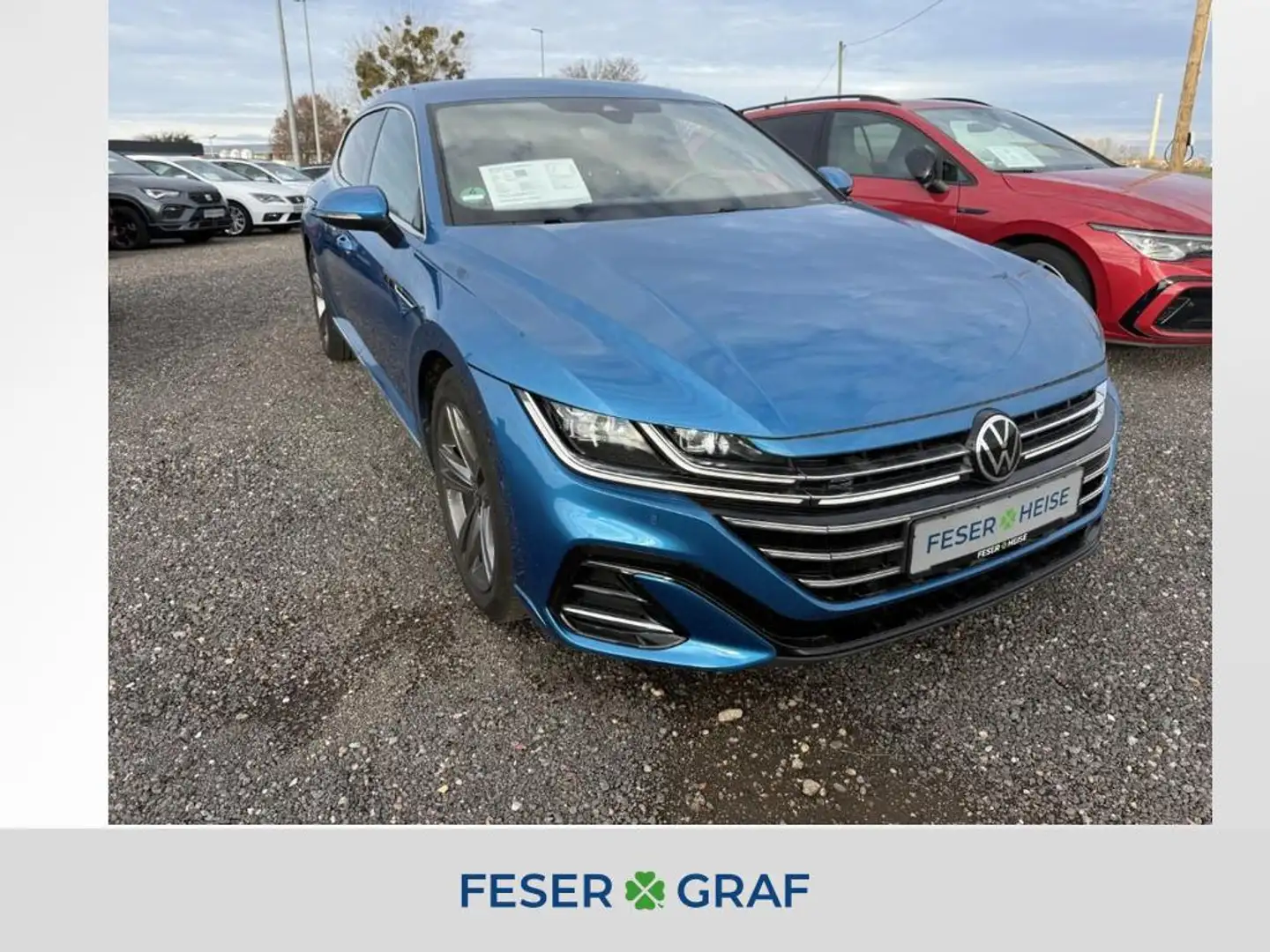 Volkswagen Arteon Shooting Brake 2.0 TDI DSG R-Line AHK*MatrixLED*Ar Blu/Azzurro - 1