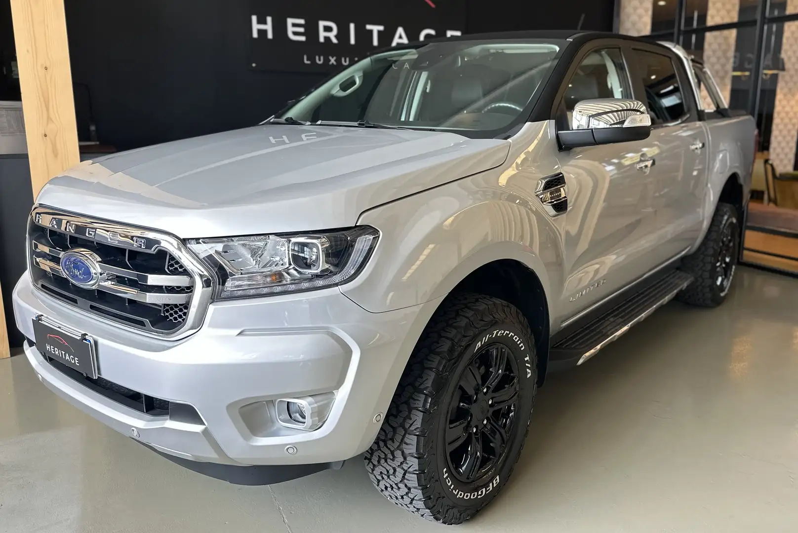 Ford Ranger 2.0 ecoblue double cab Limited 170cv auto piu iva Argento - 1