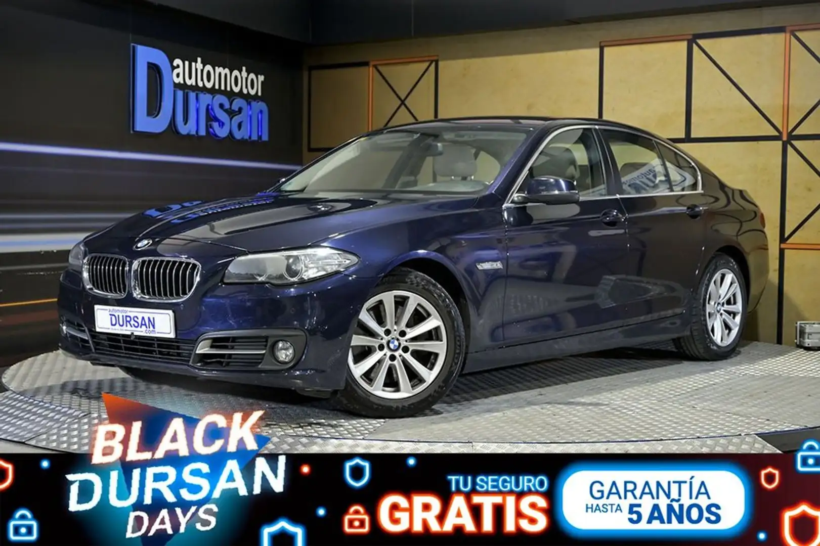 BMW 525 525d Azul - 1