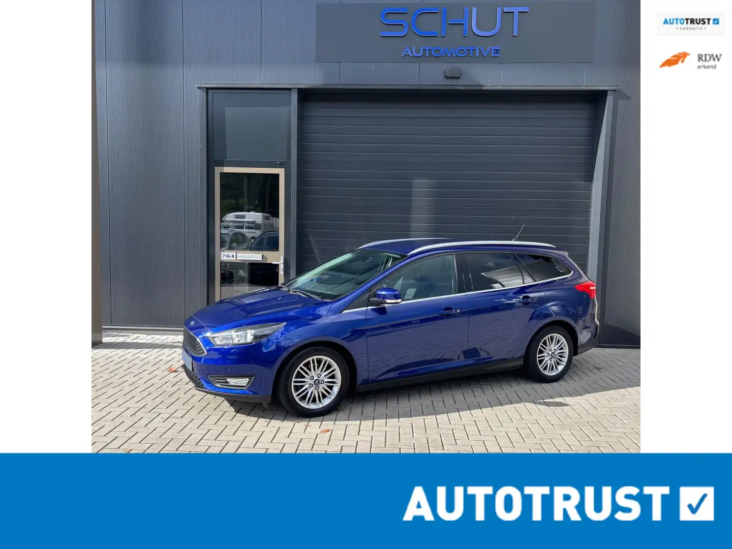 Ford Focus Wagon 125pk Titanium CARPLAY | CLIMA | STOELVERWAR Blau - 1
