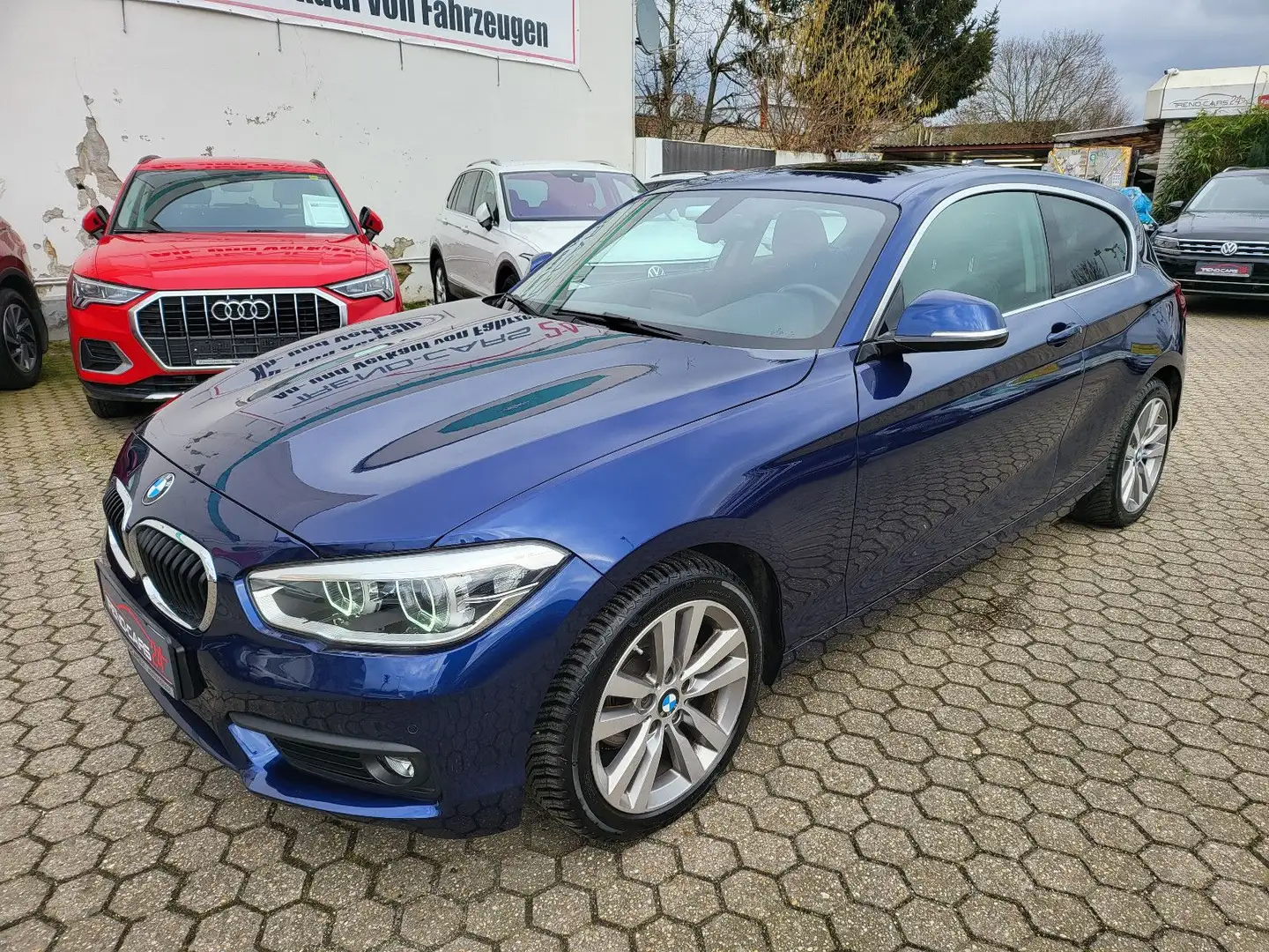 BMW 118 Baureihe. 3-trg.Advantage*Tempomat*Automatik Azul - 1