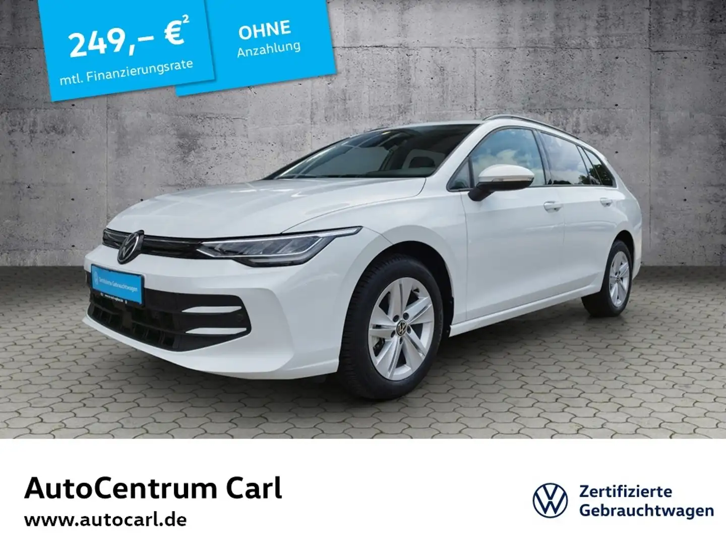 Volkswagen Golf Variant VIII Variant Life 1.5TSI LED/SHZ/ACC/LHZ/Carplay Blanco - 1