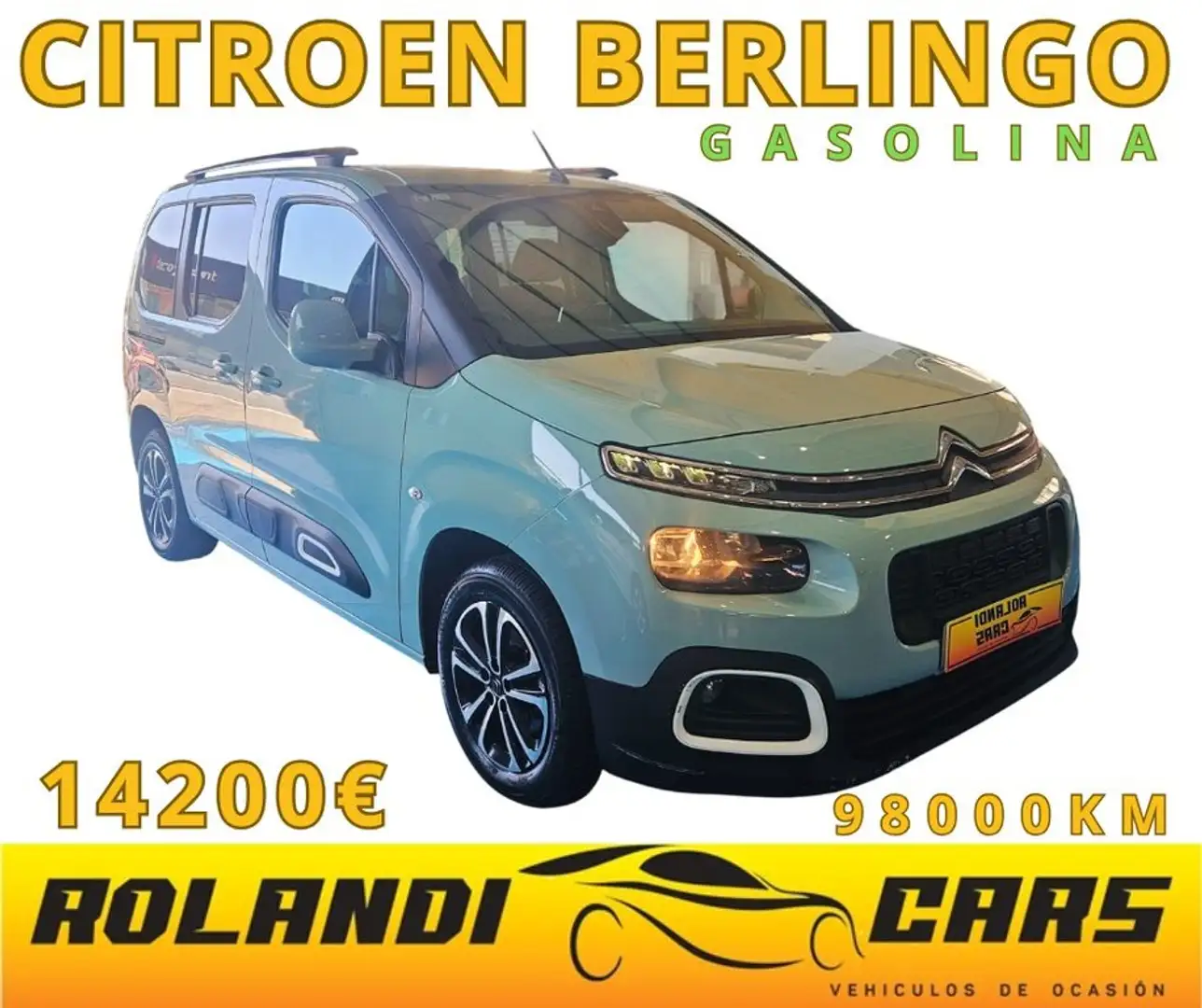 Citroen Berlingo Combi Puretech S&S Talla M Feel 110 Verde - 1